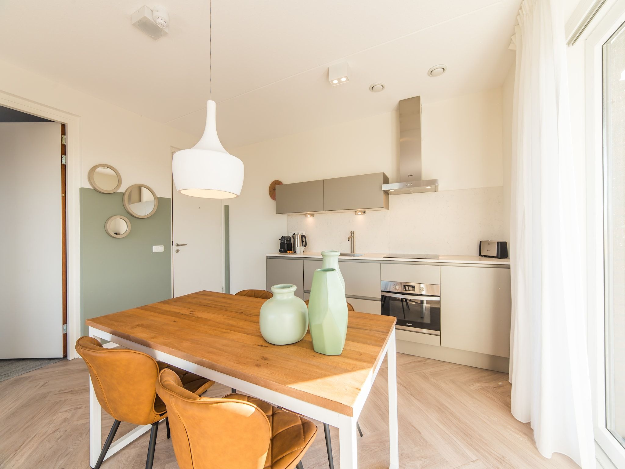 De eetkamer van Resort Maastricht - Prins van Oranje 1 in Maastricht
