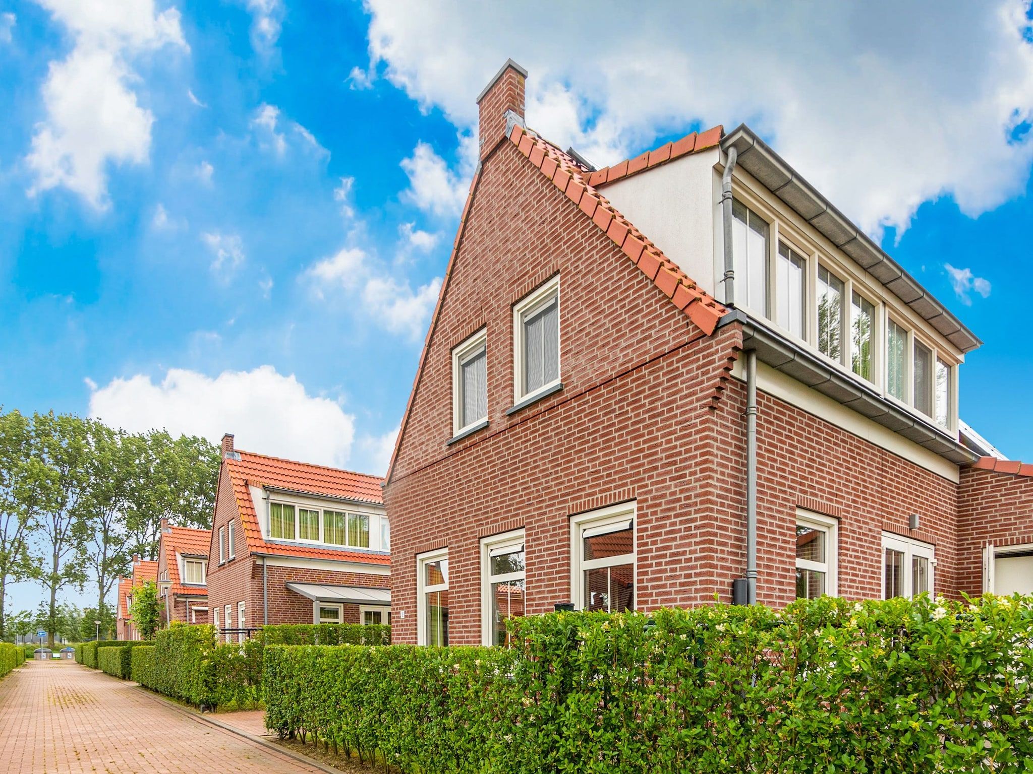 De buitenkant van Krokus 18 in Breskens