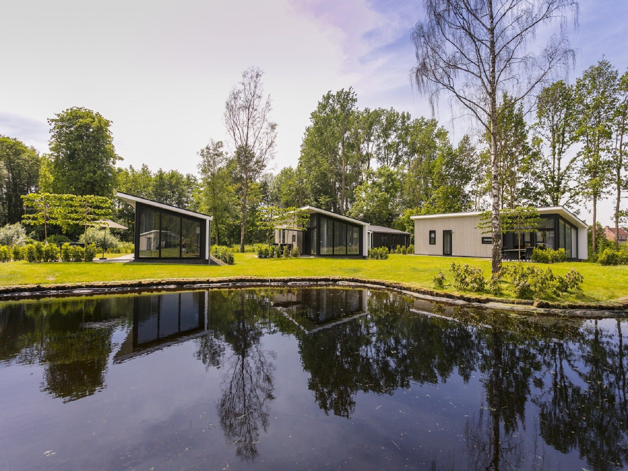 Het uitzicht vanaf Vakantiepark De Lochemse Berg 1 in Lochem
