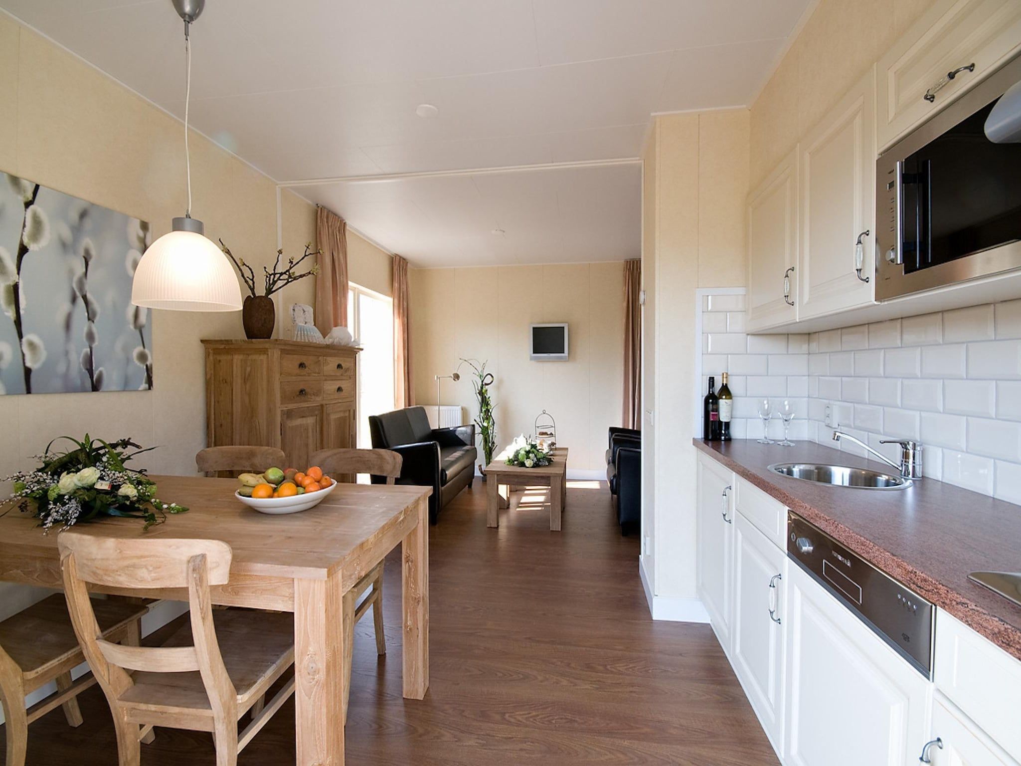 De keuken van De Grimberghoeve 1 in Notter