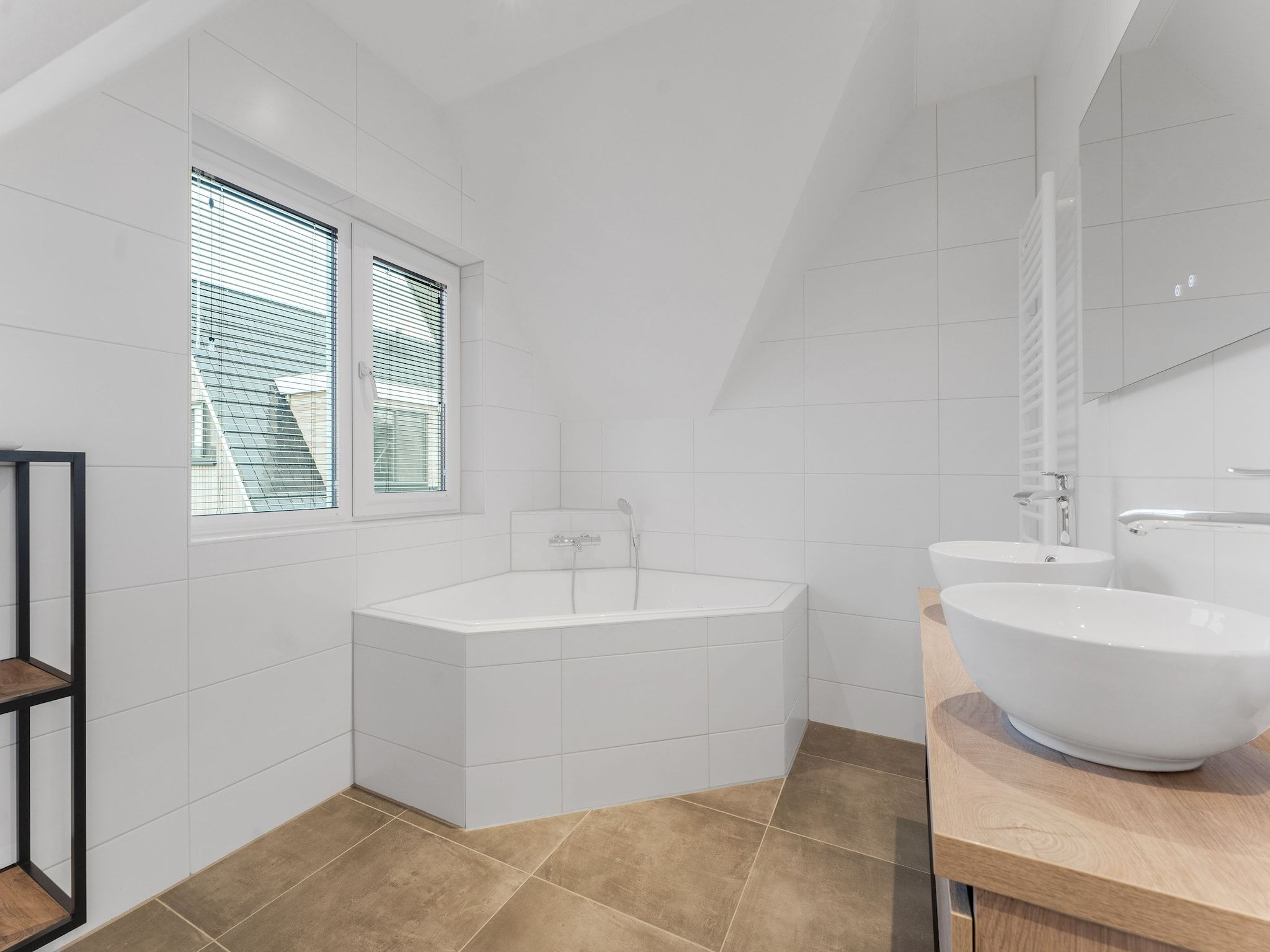 De badkamer van So What 37A in De Koog Texel