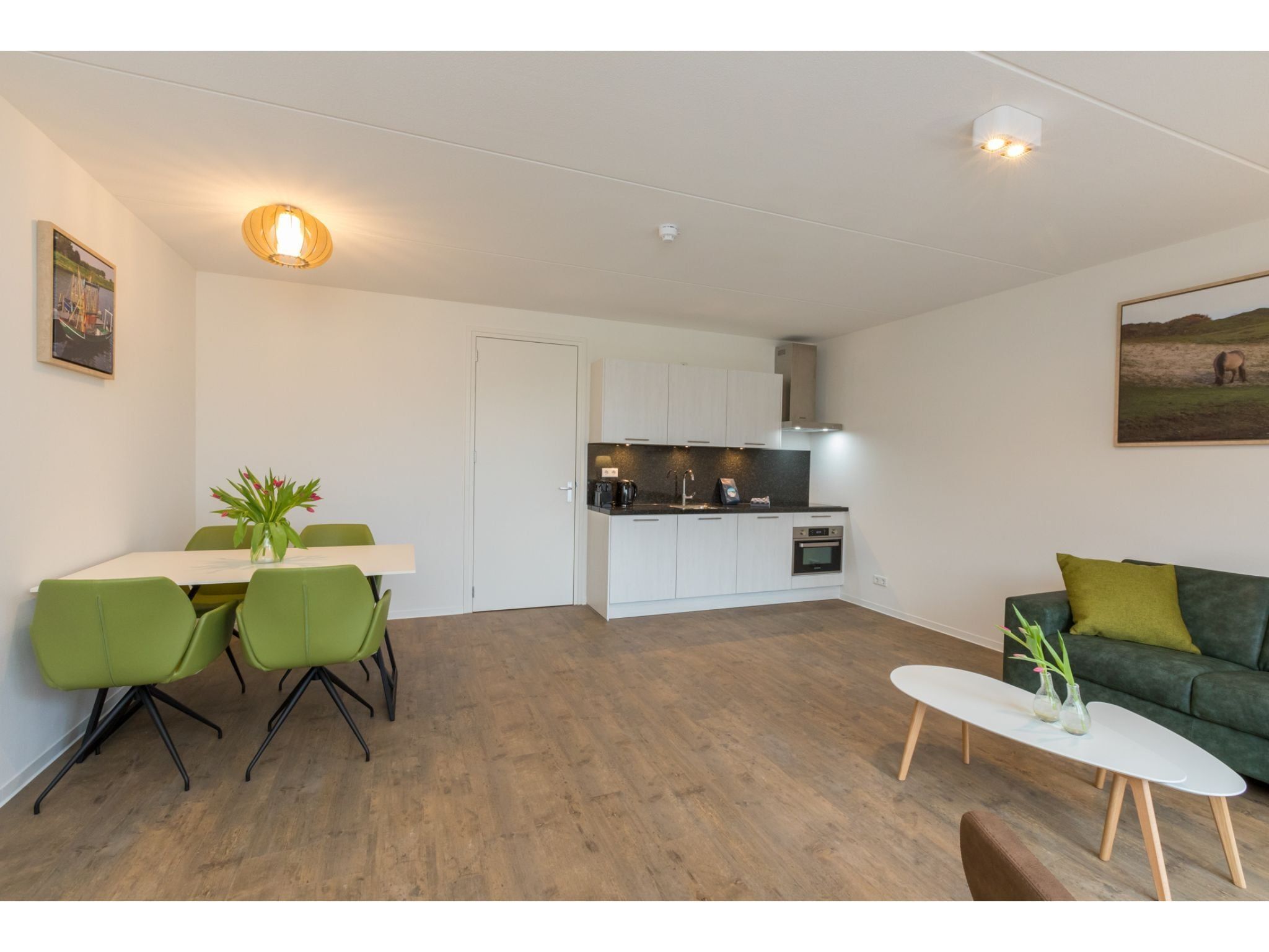 De keuken van Aparthotel Zoutelande - Luxe 2-persoons comfort appartement in Zoutelande