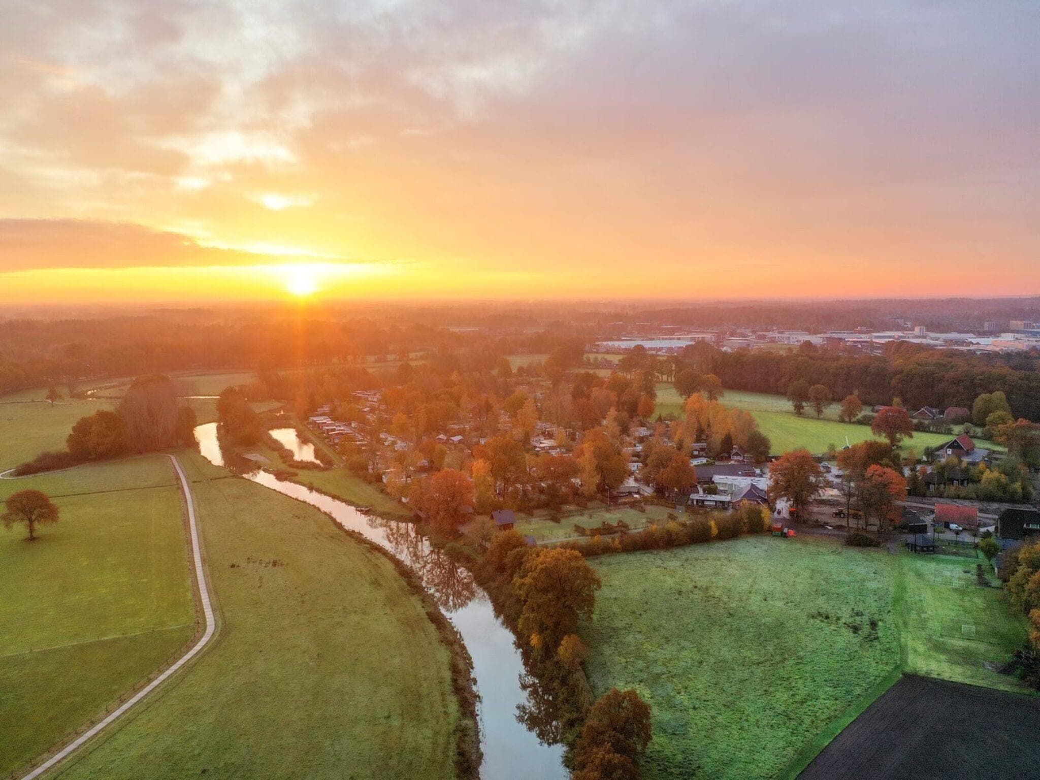 De omgeving van Vakantiepark Mölke 24 in Zuna