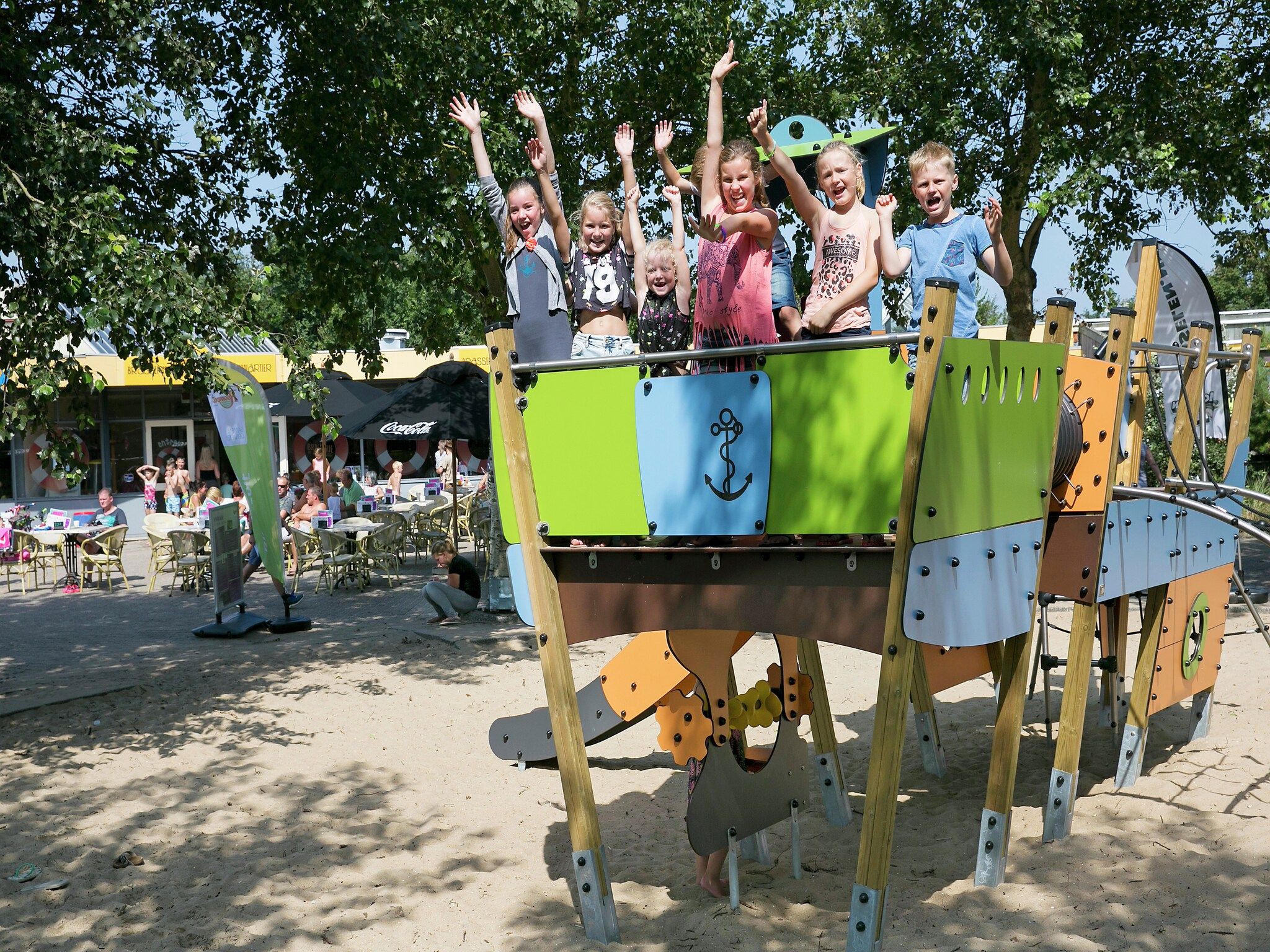 Parkfaciliteiten bij Vakantiepark Hof Domburg 22 in Domburg