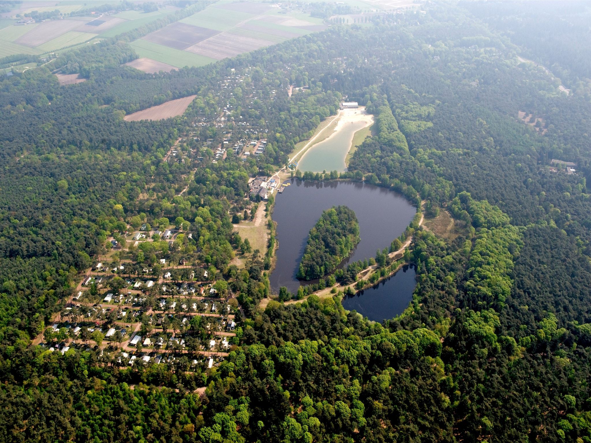 De buitenkant van Bospark 't Wolfsven 10 in Mierlo