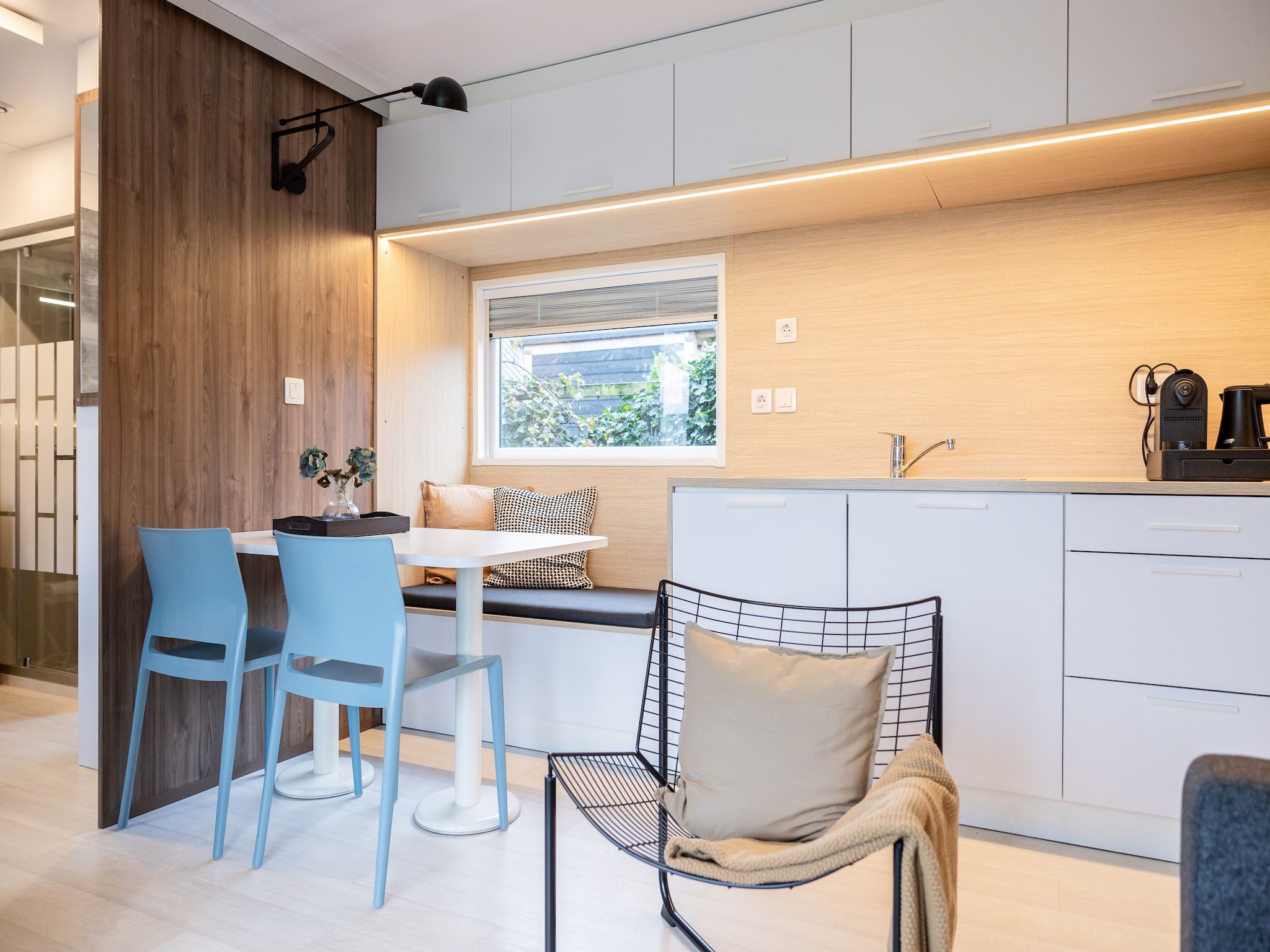 De keuken van Chalet Imke in De Veenhoop