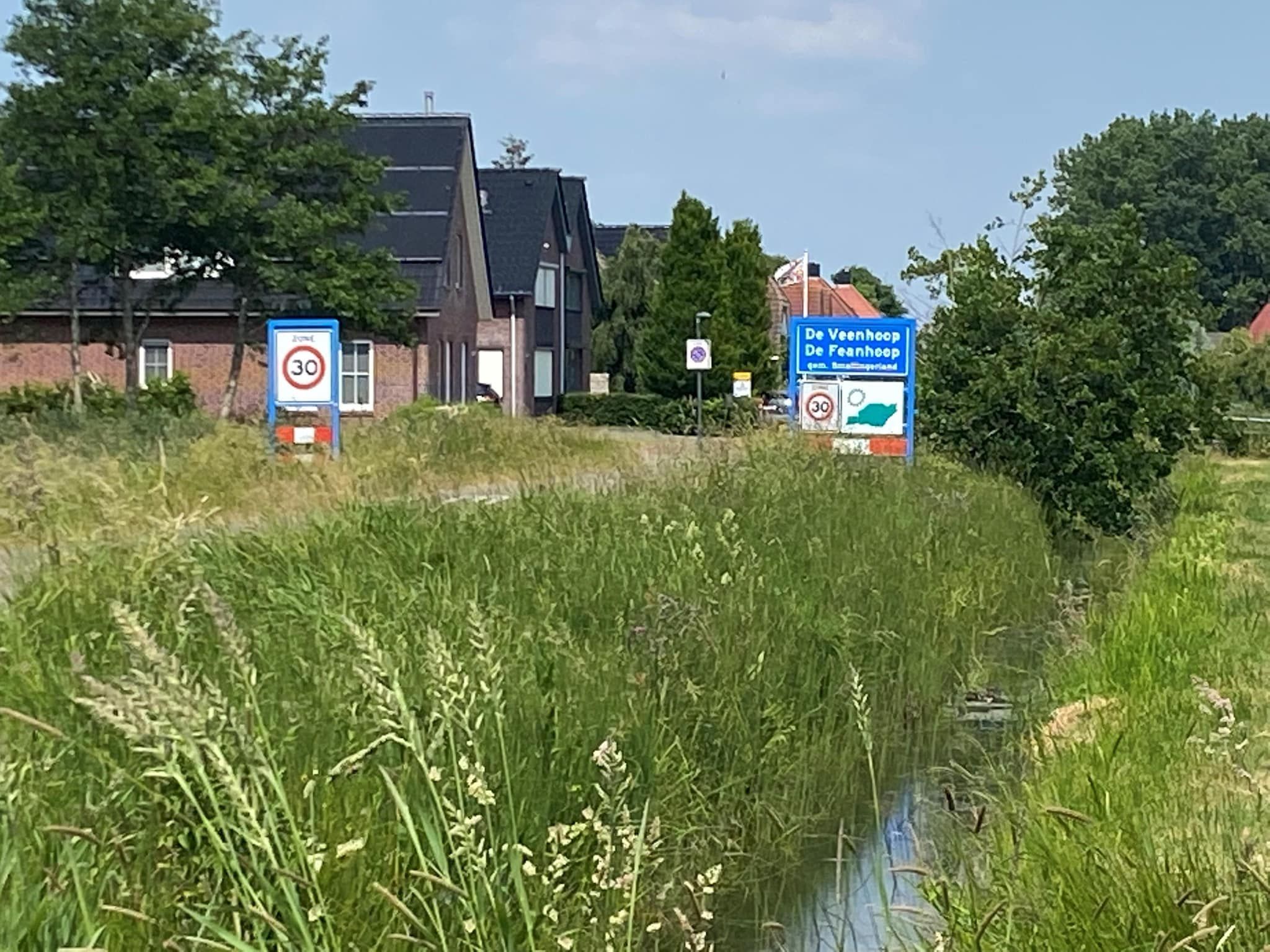 De omgeving van Chalet Famke in De Veenhoop