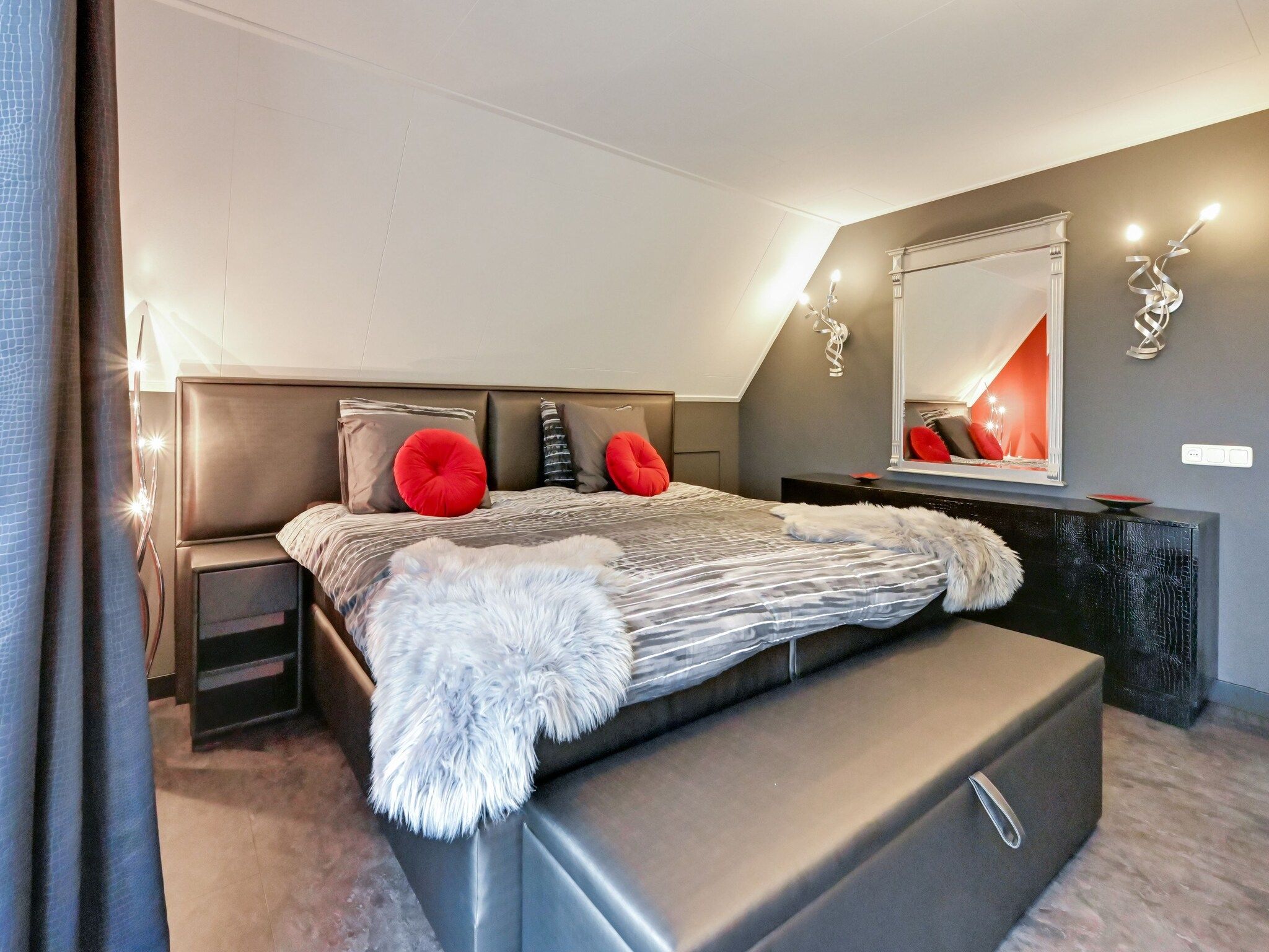 Een slaapkamer van Villa Didam in Didam