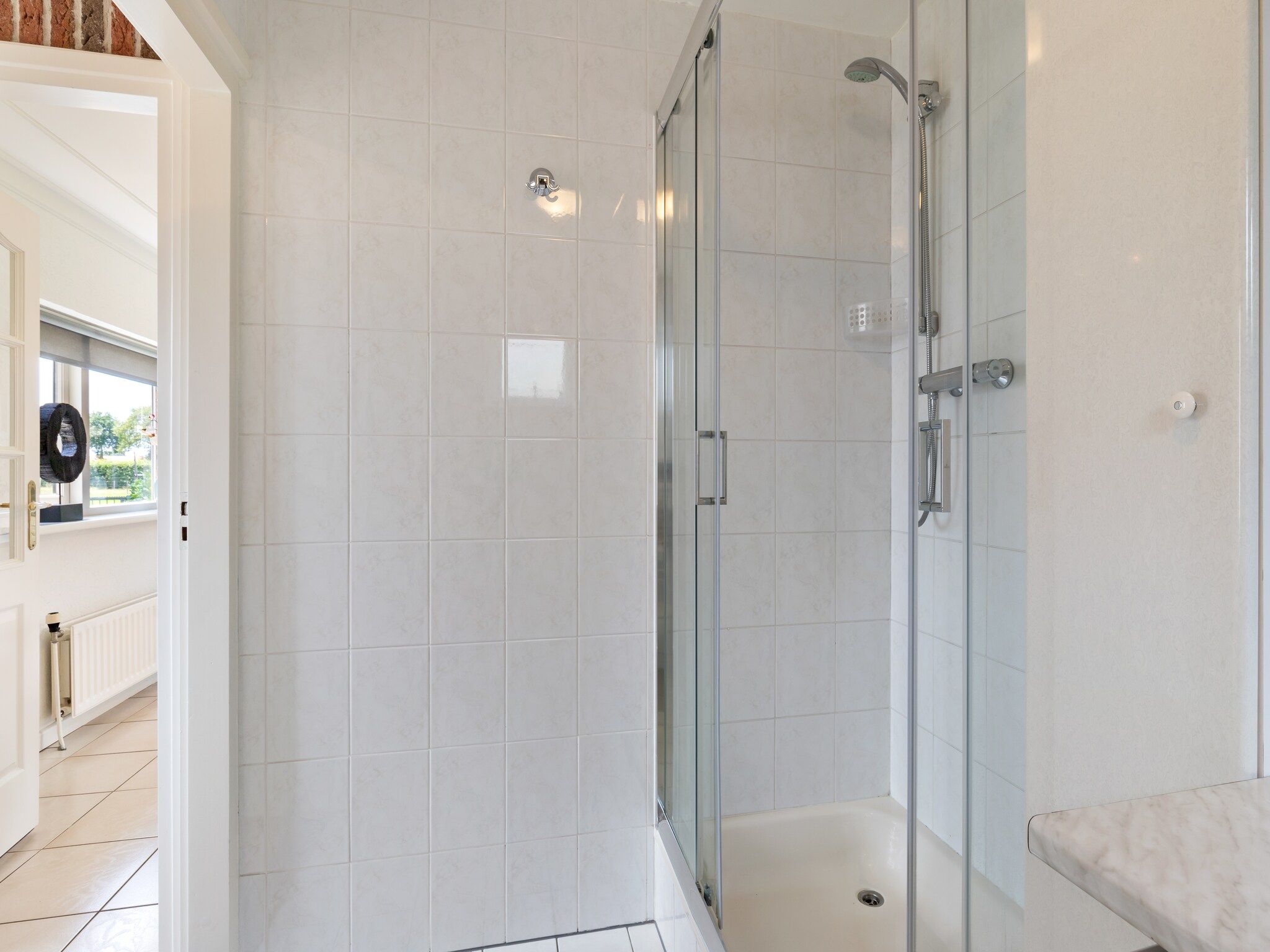 De badkamer van Huisje Putten in Putten