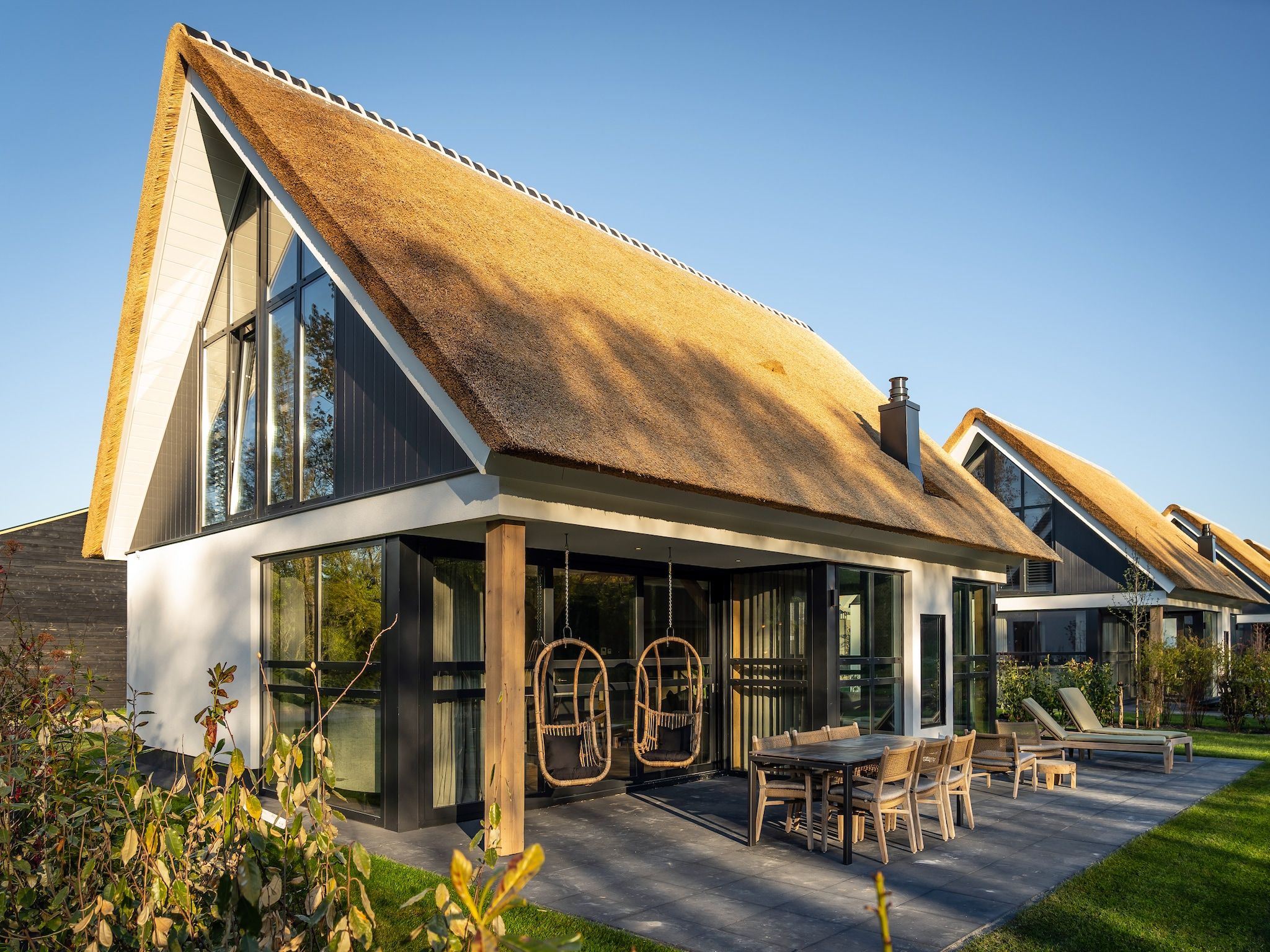 De buitenkant van Buytenveldt H2 in De Cocksdorp Texel