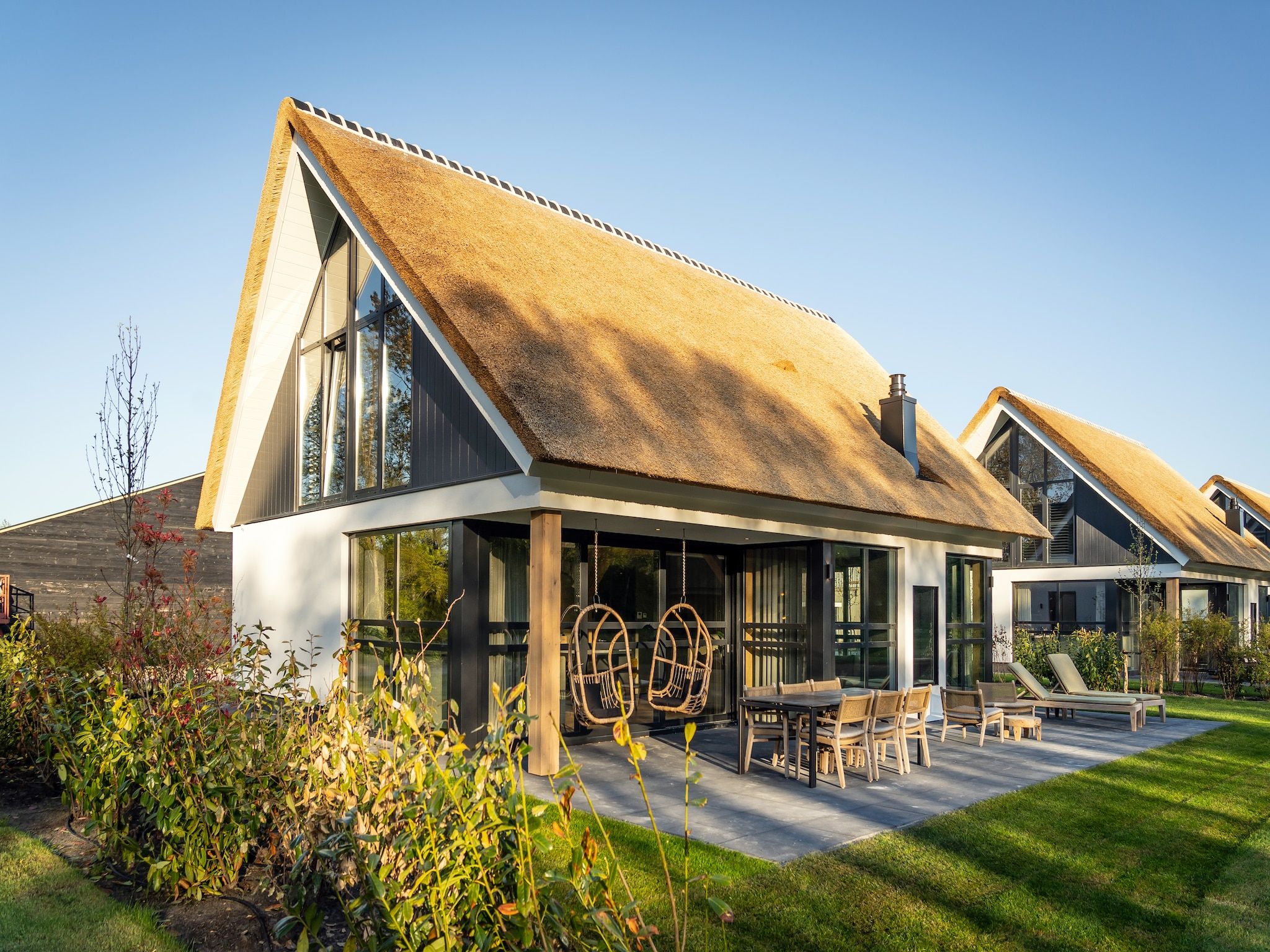 De buitenkant van Buytenveldt H3 in De Cocksdorp Texel