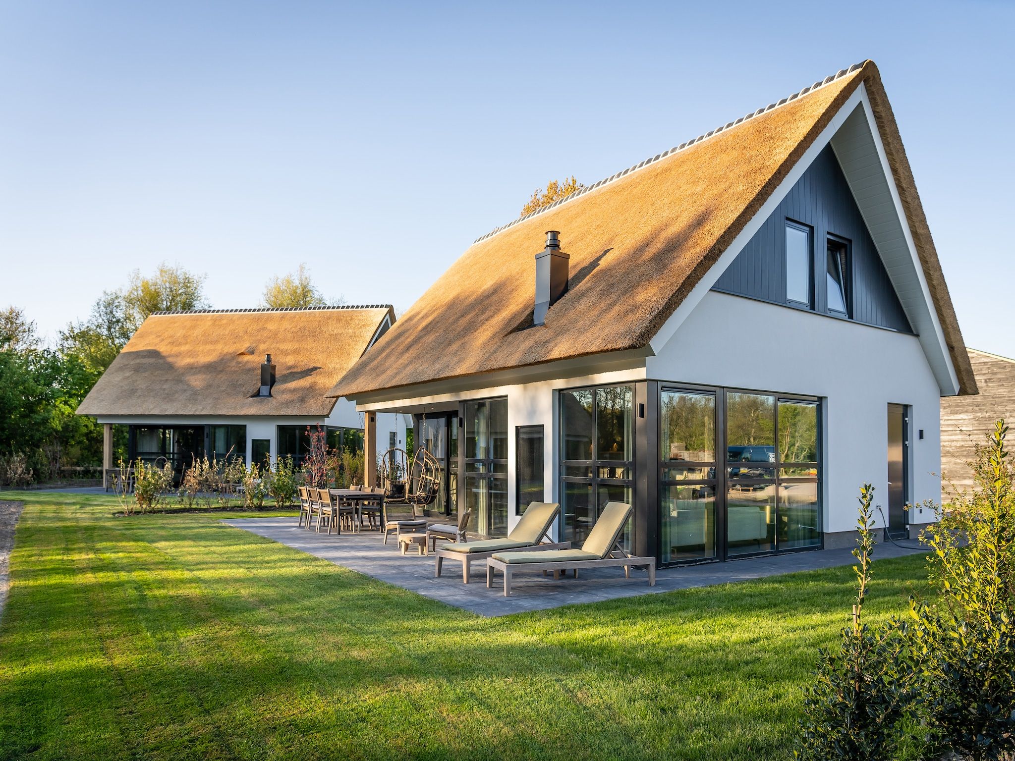 De buitenkant van Buytenveldt H4 in De Cocksdorp Texel