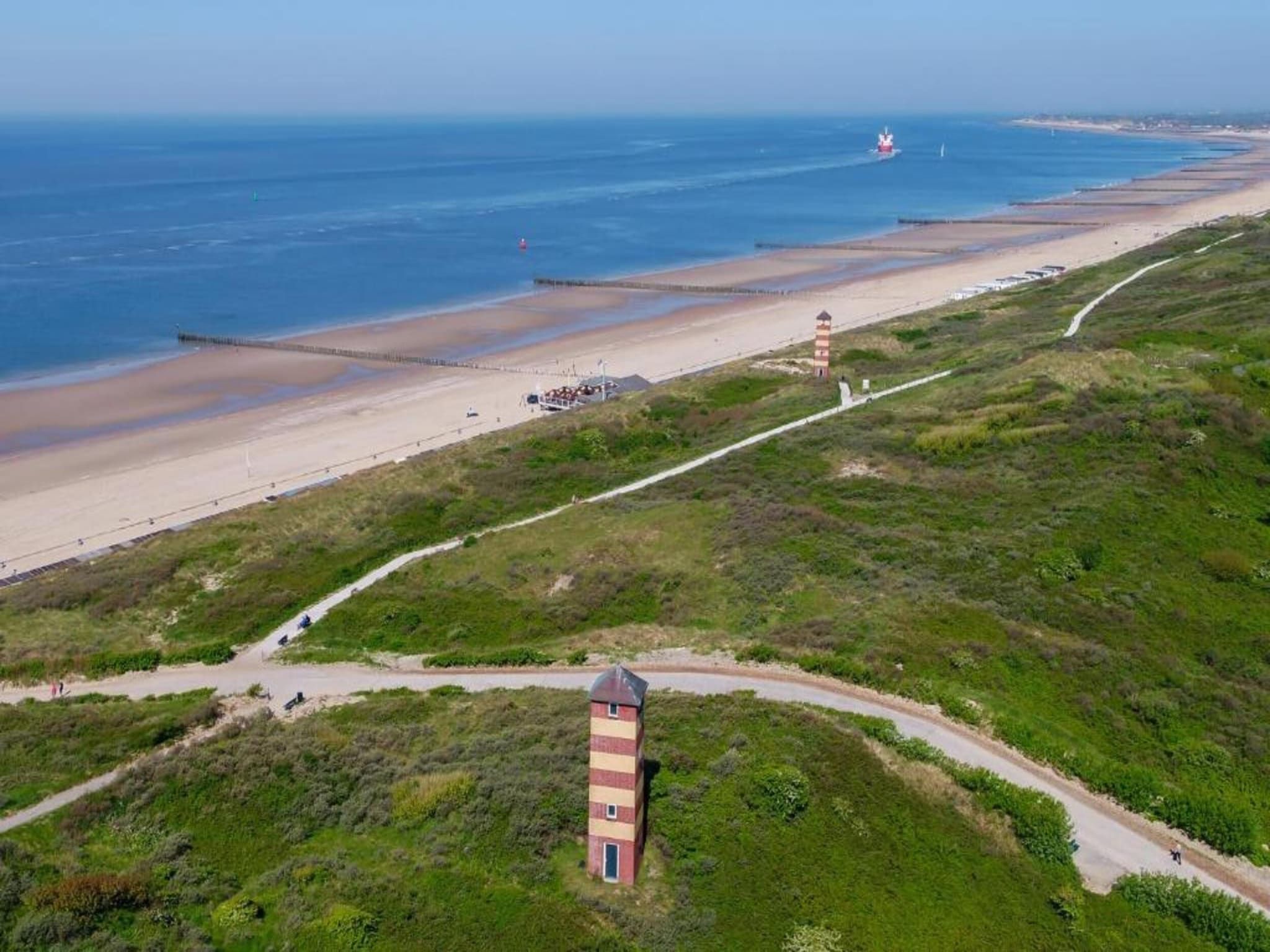 De omgeving van Duinenburg 23 in Domburg