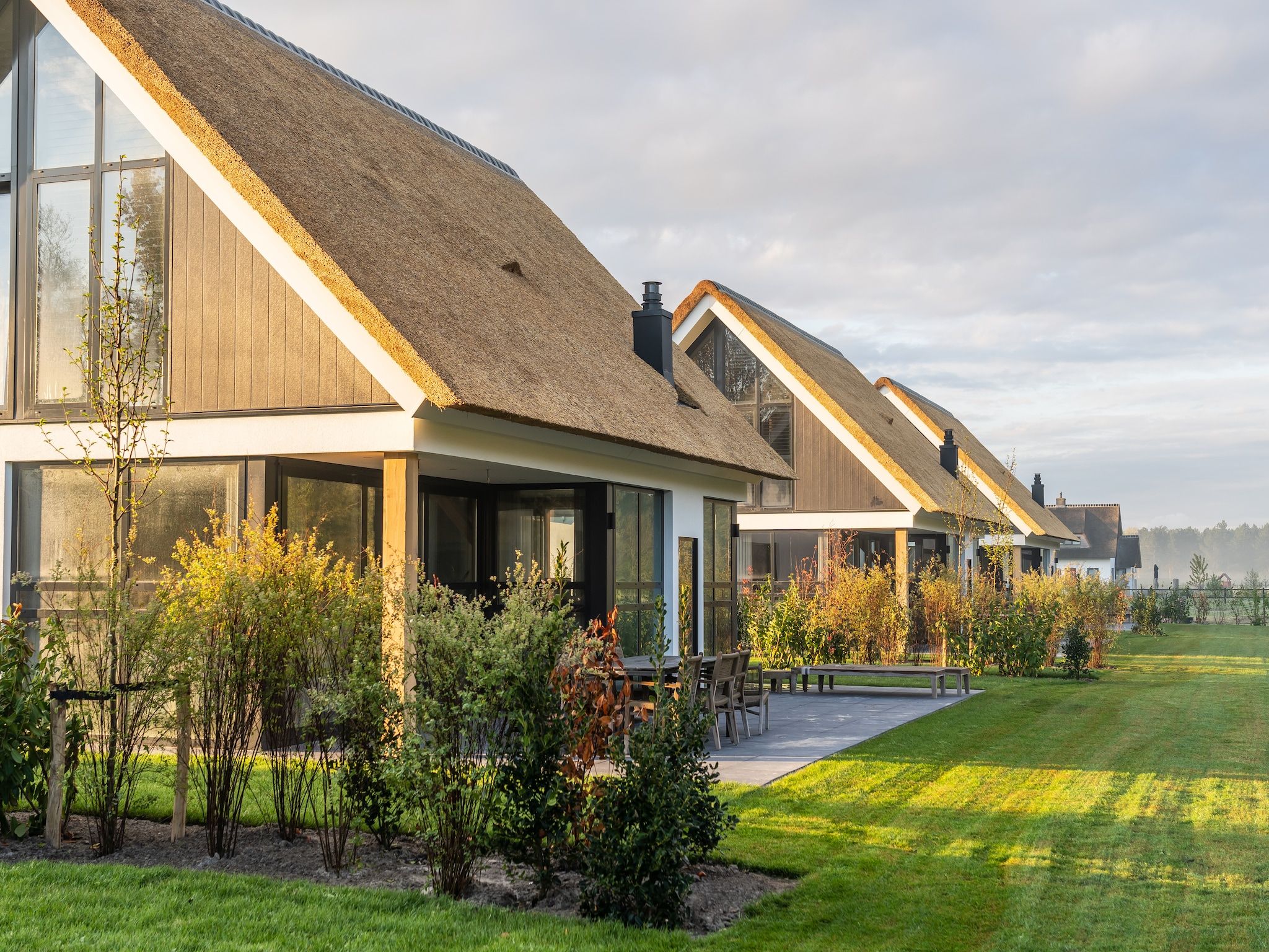 De buitenkant van Buytenveldt H1 in De Cocksdorp Texel