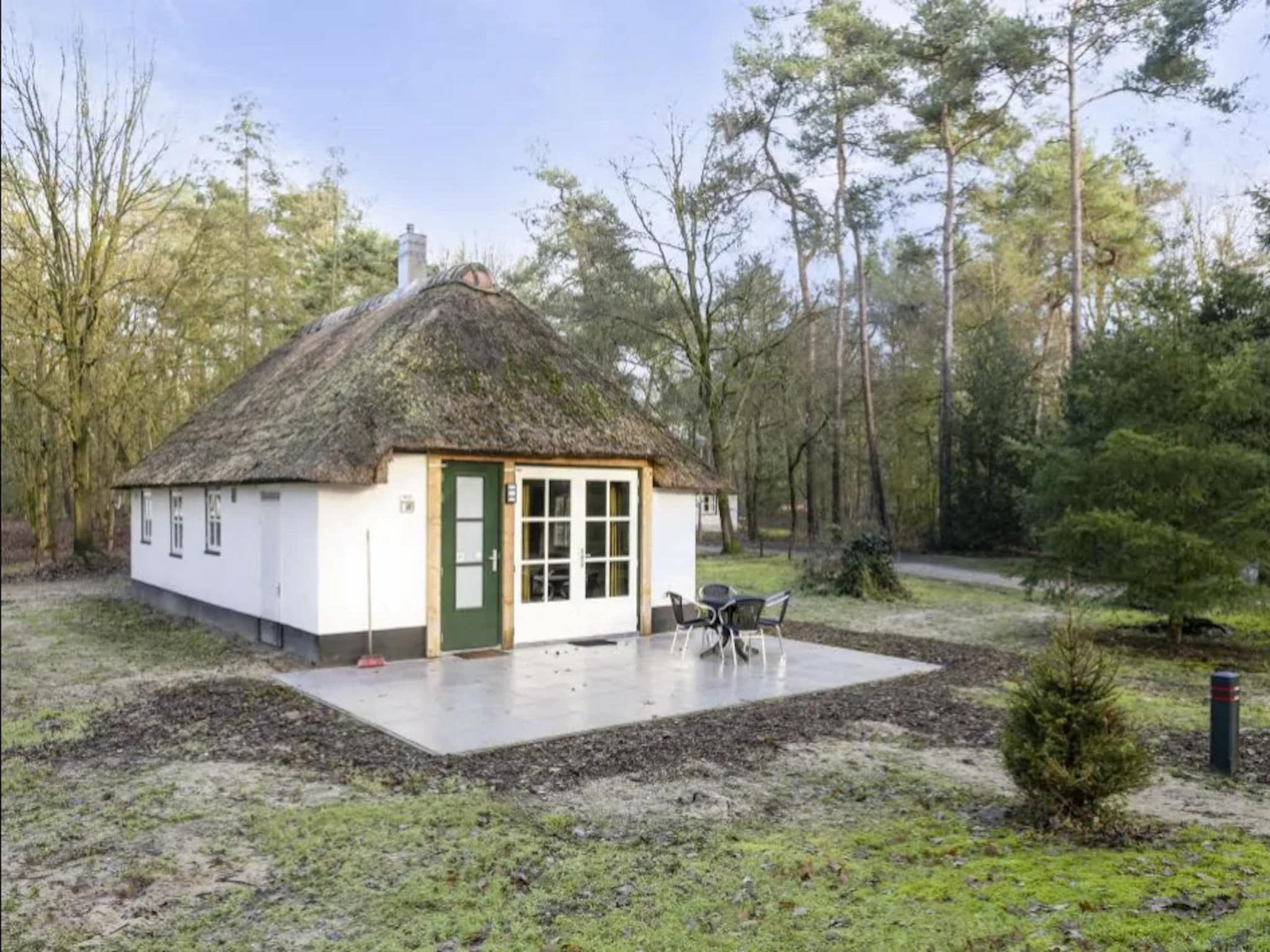 De buitenkant van Vakantiepark Herperduin 16 in Herpen