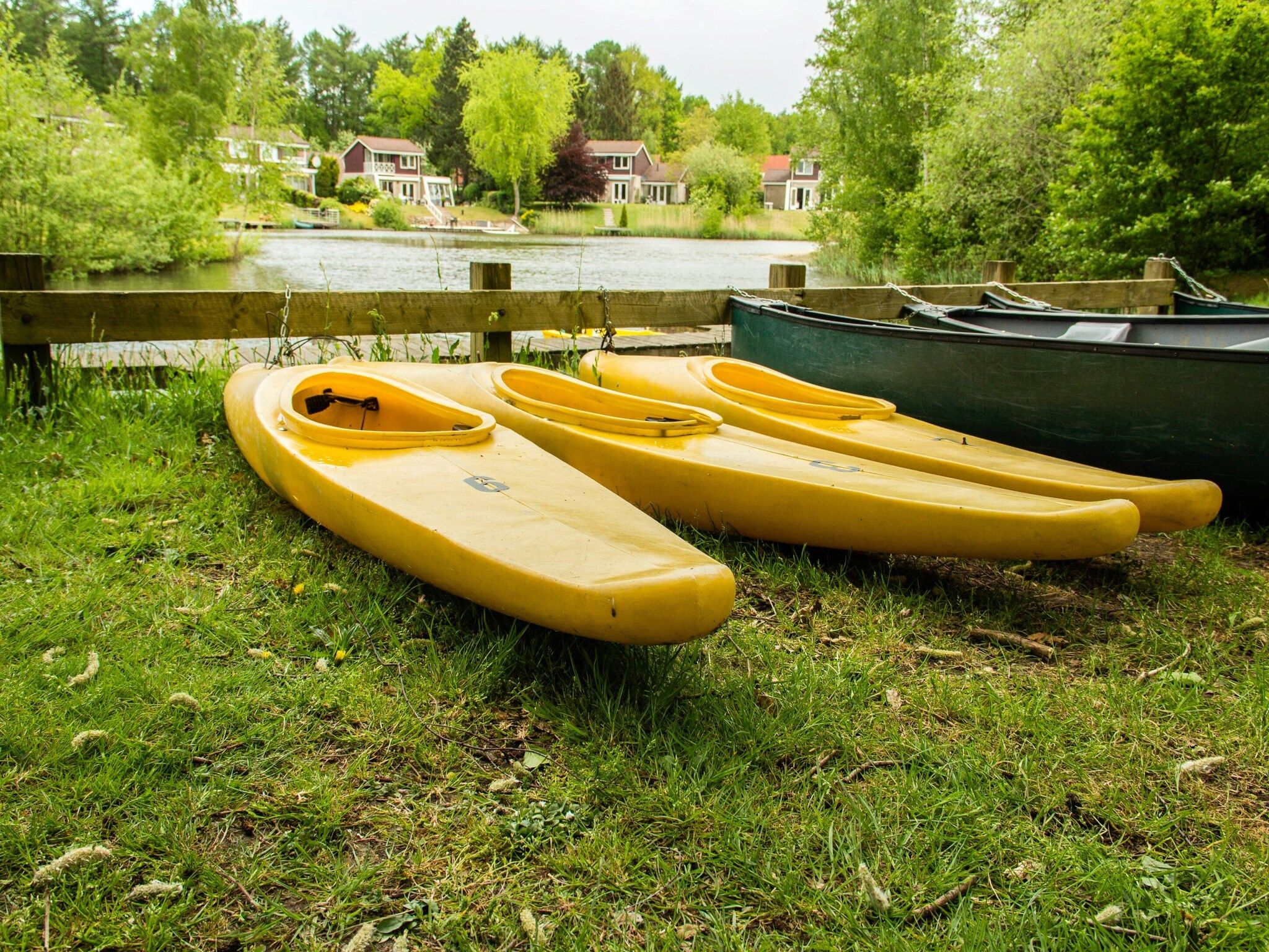 Parkfaciliteiten bij Vakantiepark Emslandermeer 8 in Vlagtwedde
