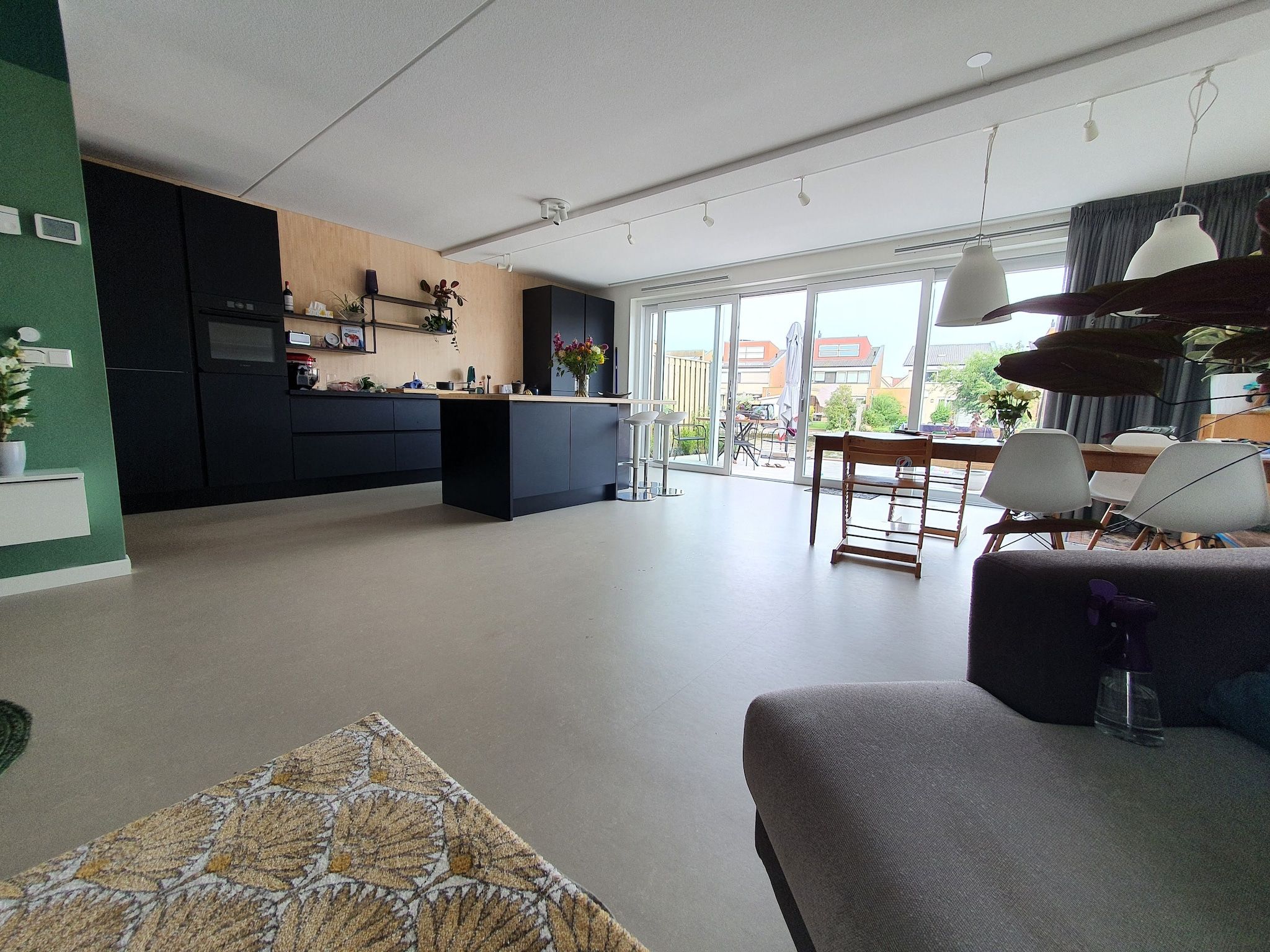De woonkamer van Waterfront holiday home Alkmaar in Alkmaar