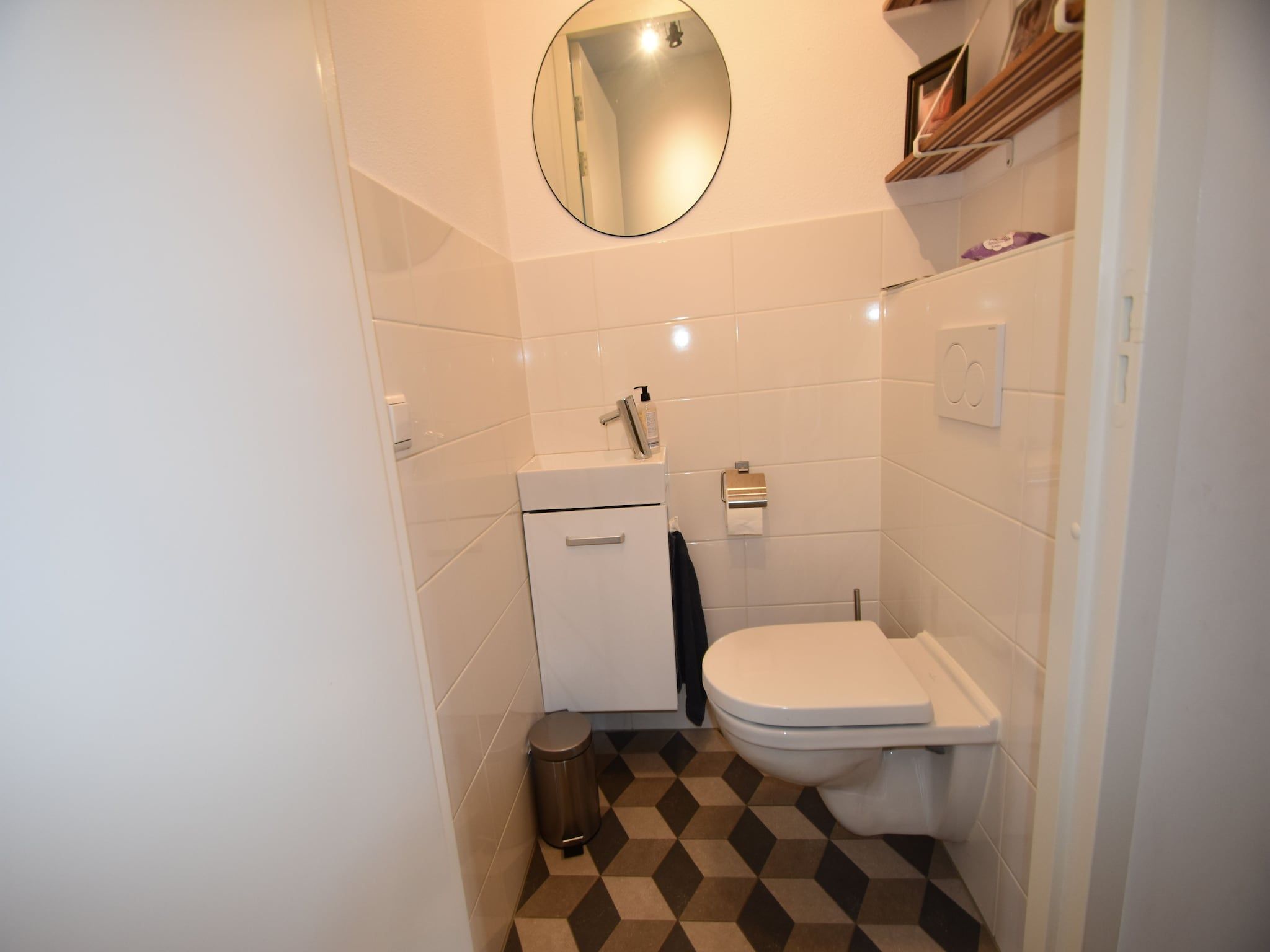 De badkamer van Waterfront holiday home Alkmaar in Alkmaar