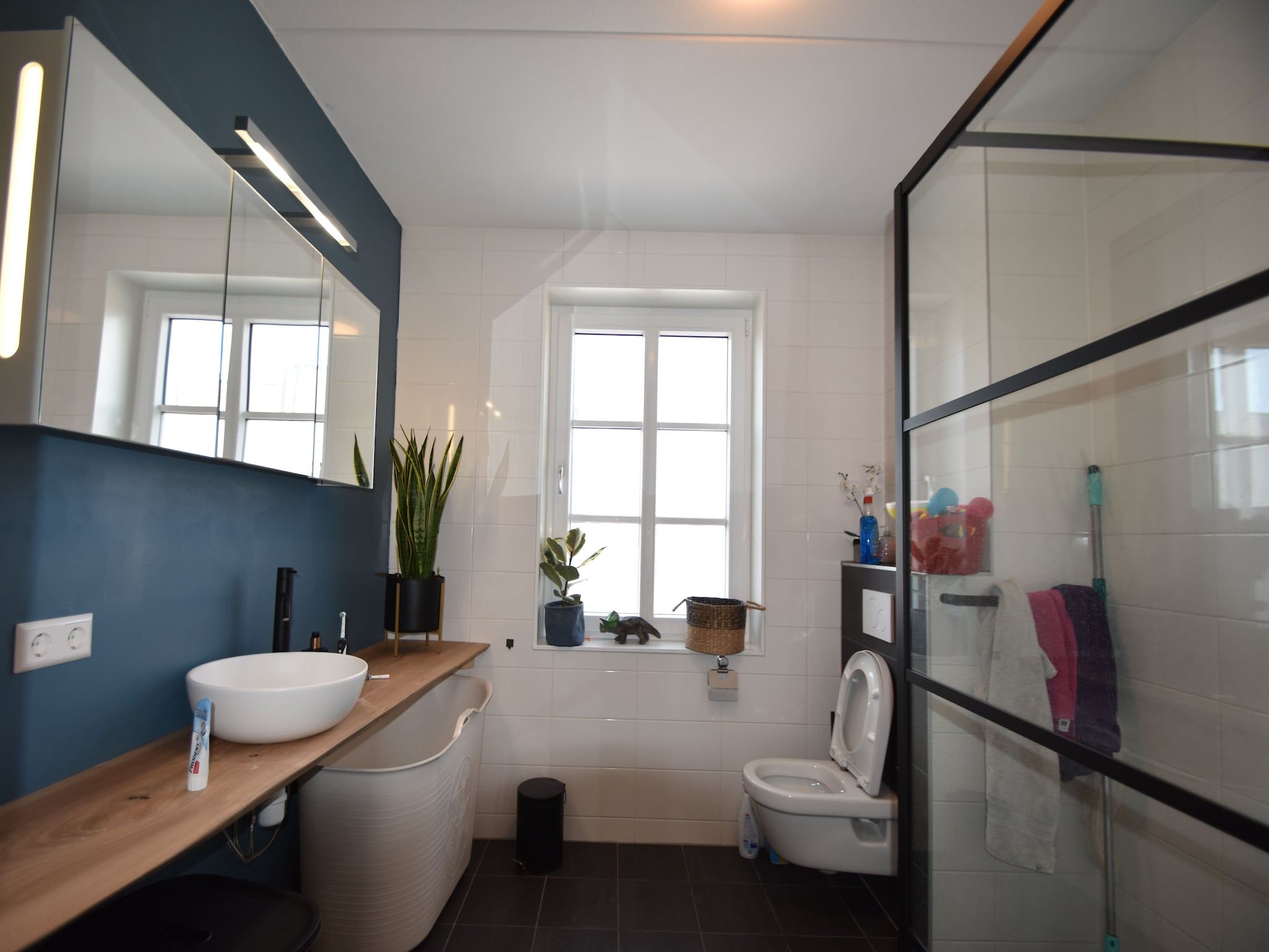 De badkamer van Waterfront holiday home Alkmaar in Alkmaar