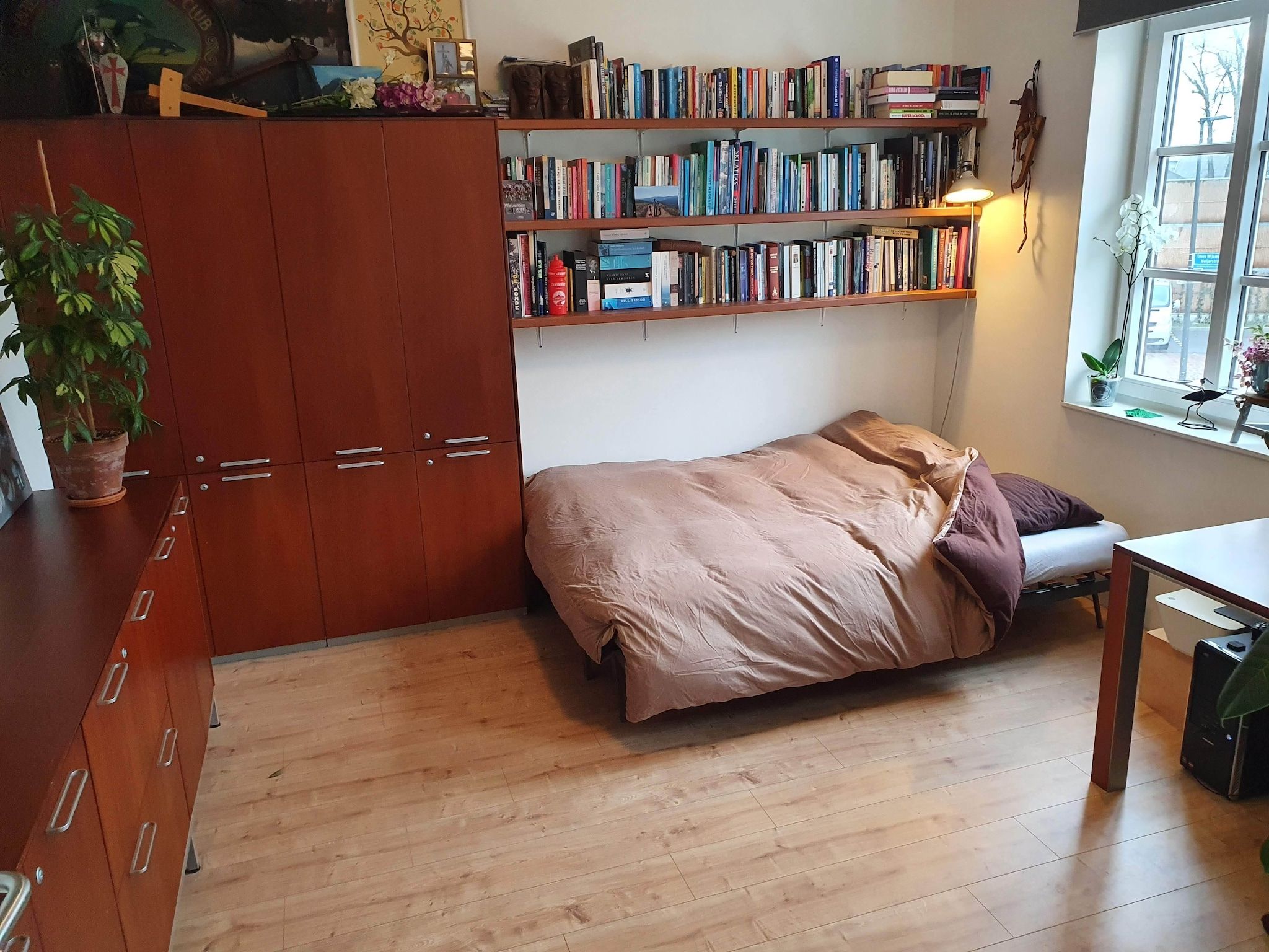 Een slaapkamer van Waterfront holiday home Alkmaar in Alkmaar