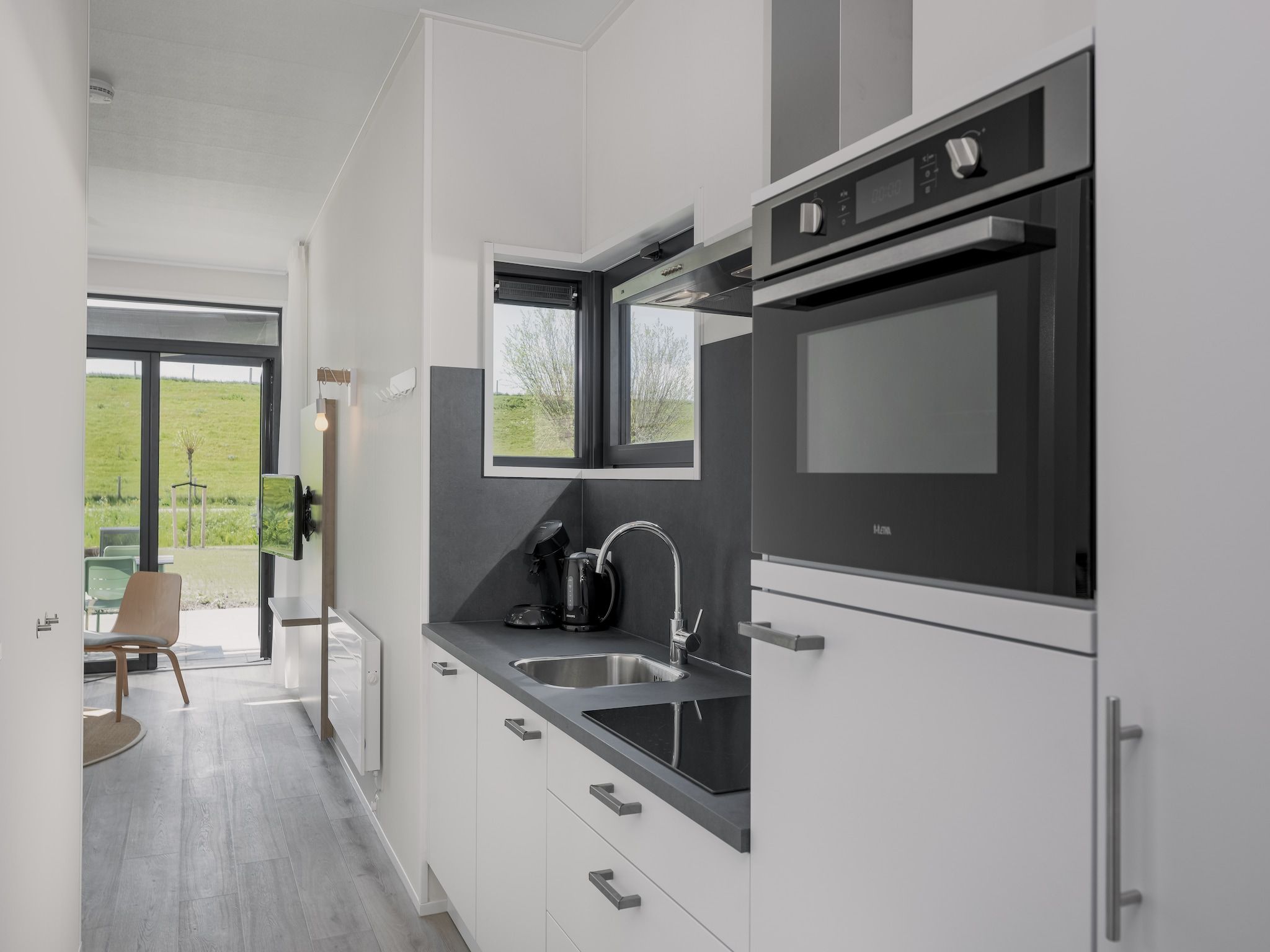 De keuken van Park Wijdenes 2 in Wijdenes