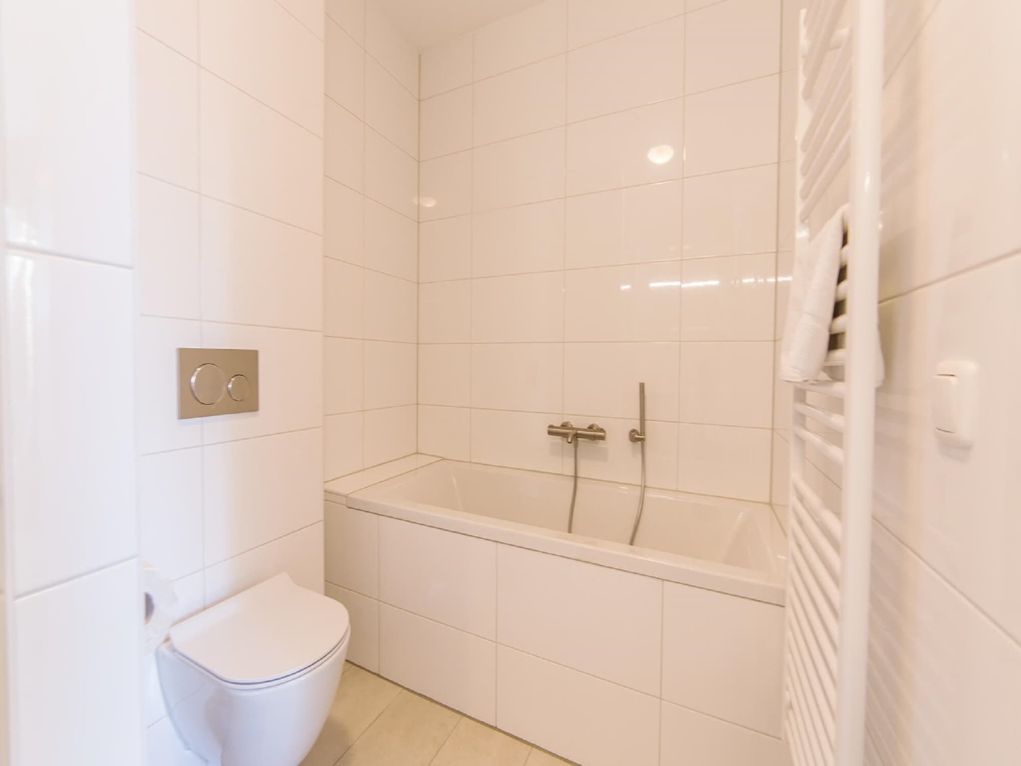 De badkamer van Resort Maastricht 25 in Maastricht