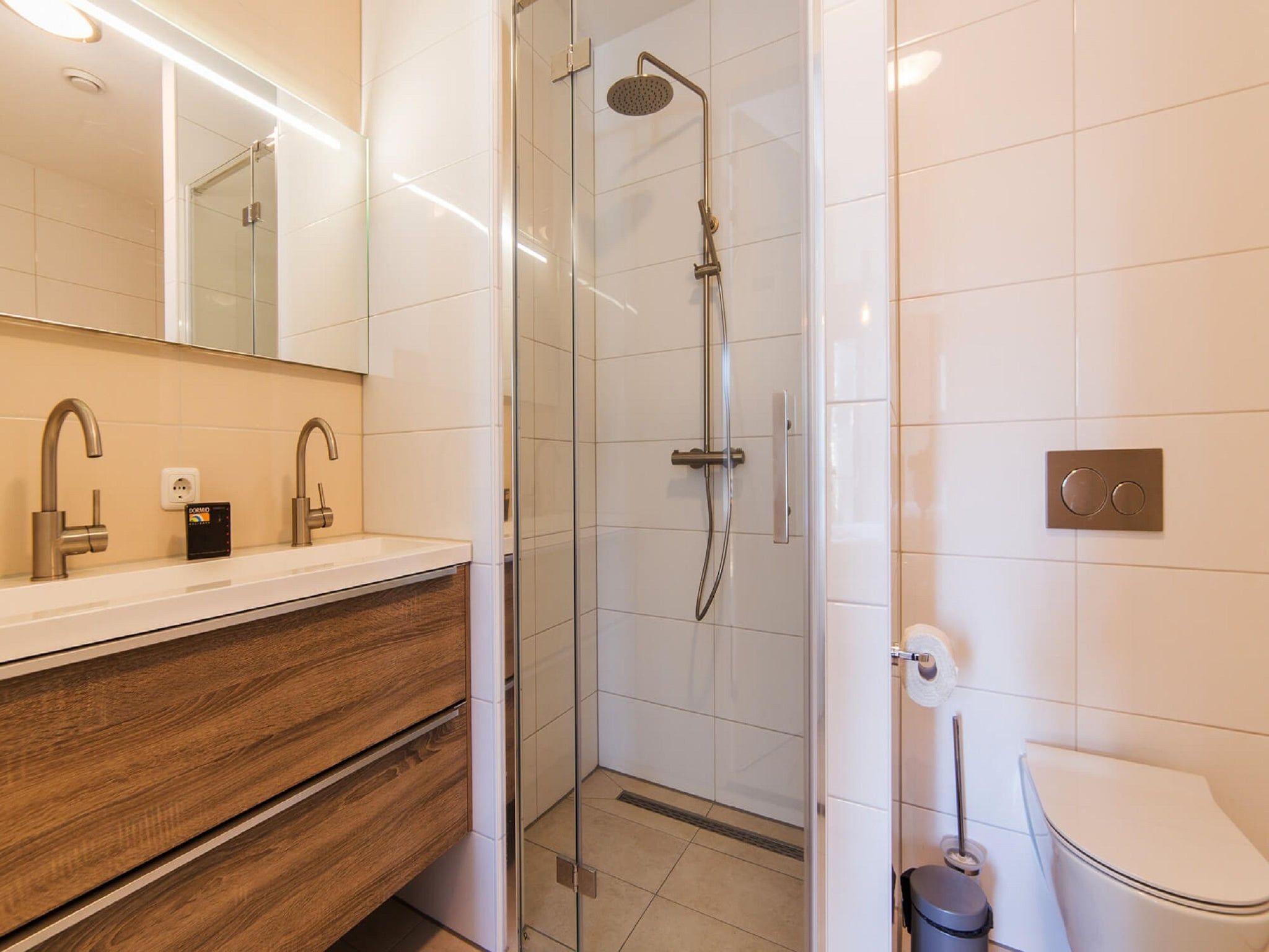 De badkamer van Resort Maastricht 29 in Maastricht