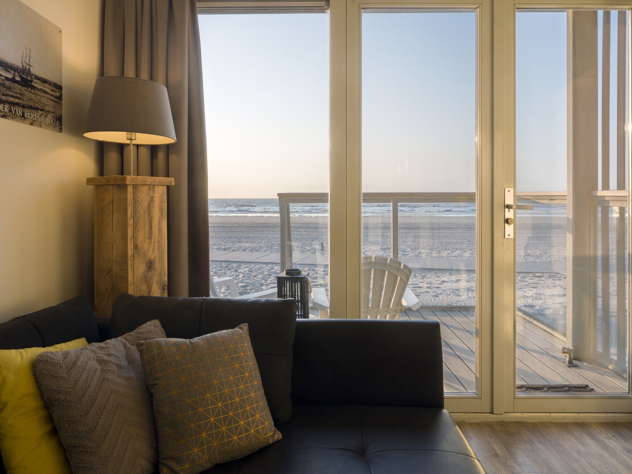 De woonkamer van Resort Hoek van Holland in Hoek Van Holland