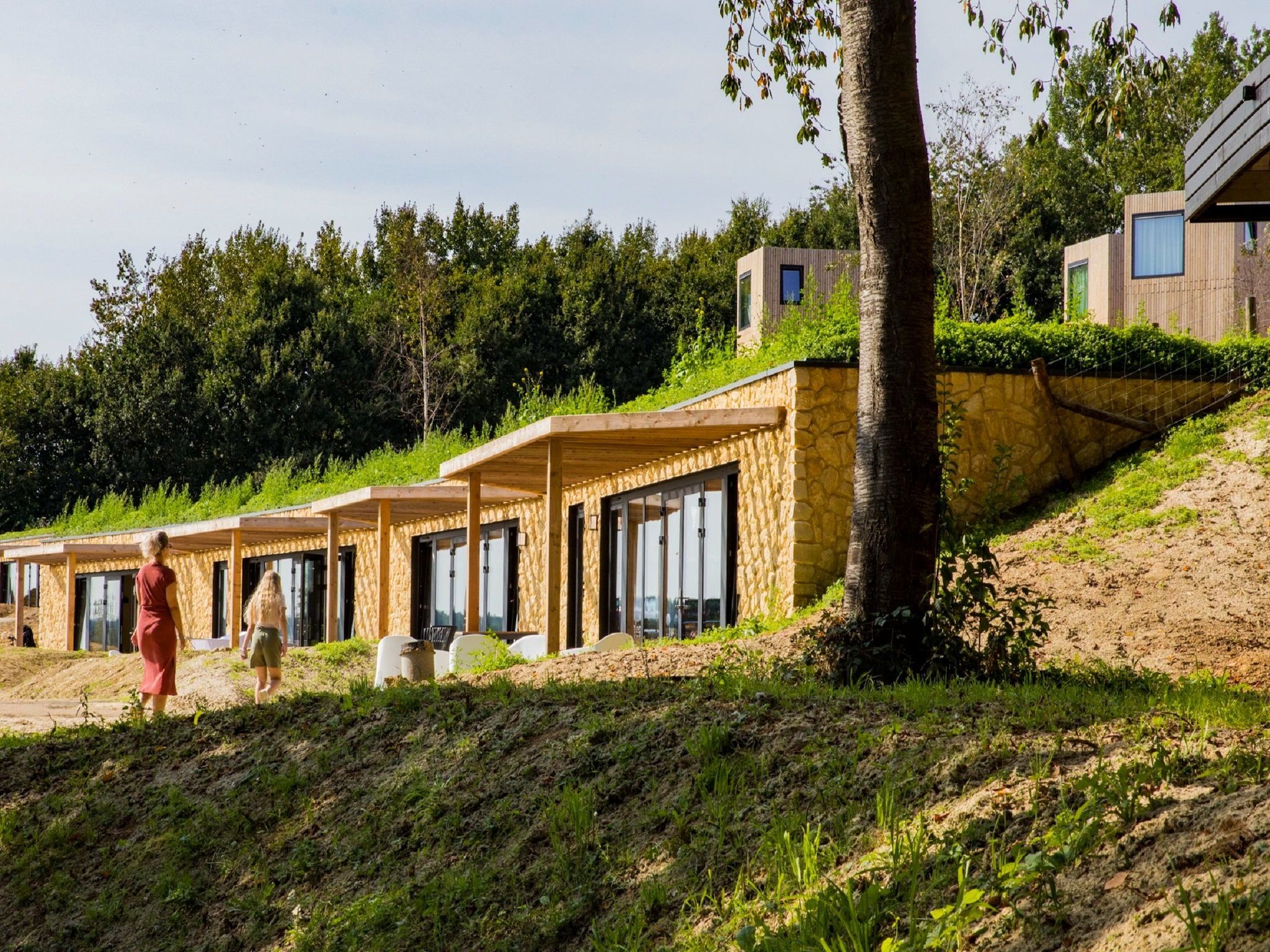 Parkfaciliteiten bij Resort Gulpen 3 in Gulpen