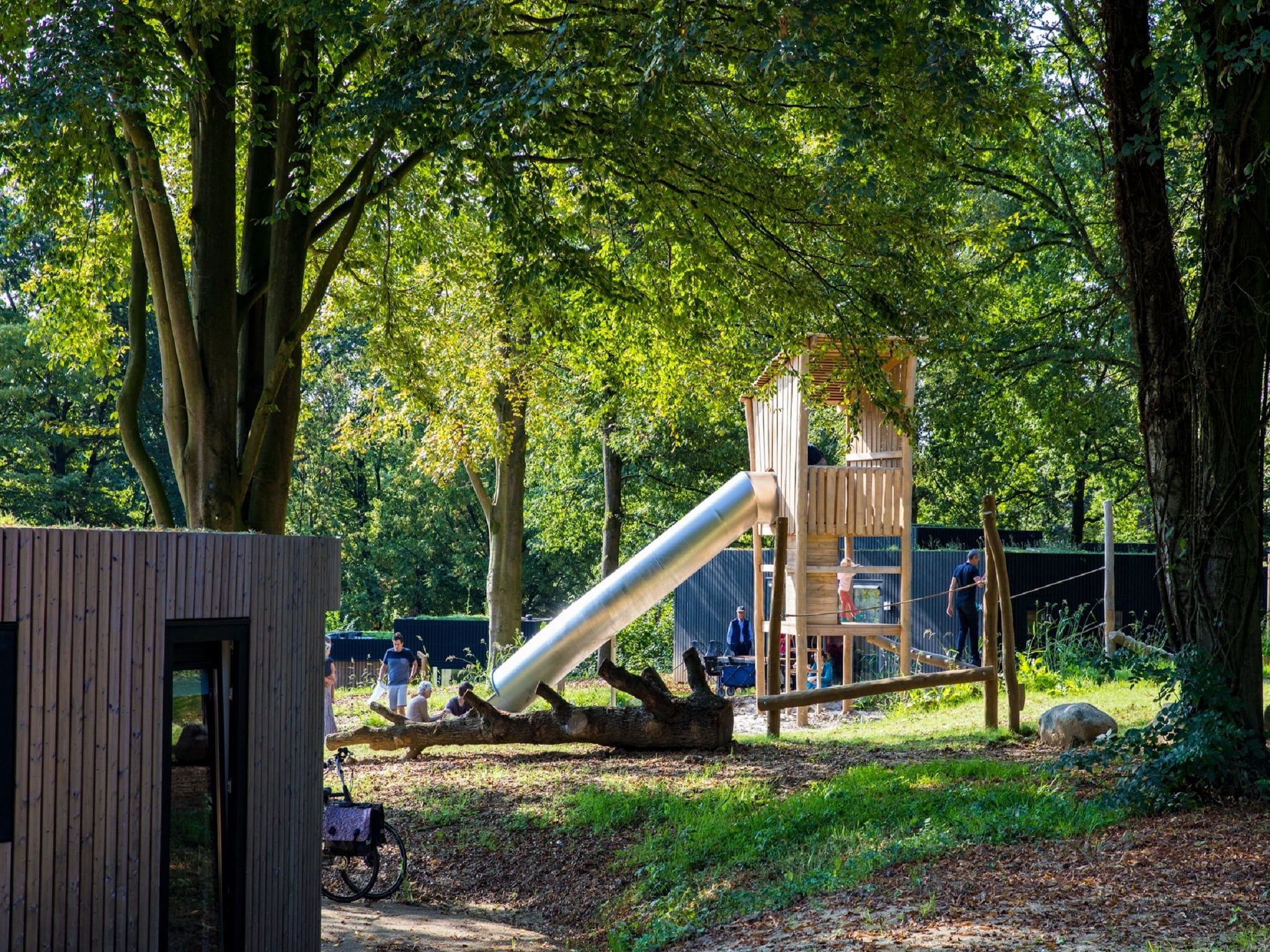 Parkfaciliteiten bij Resort Gulpen 6 in Gulpen