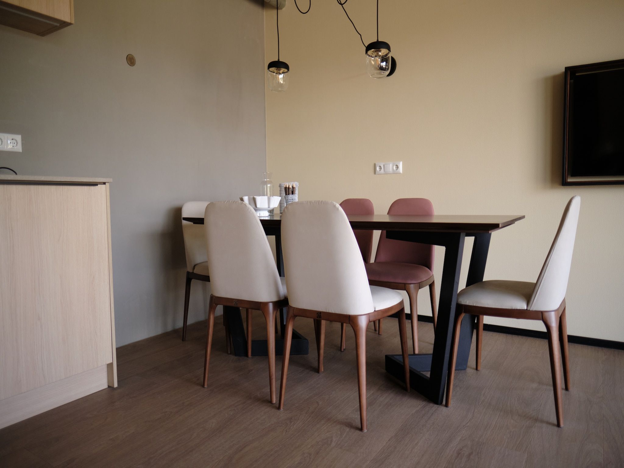 De eetkamer van Resort Gulpen 9 in Gulpen