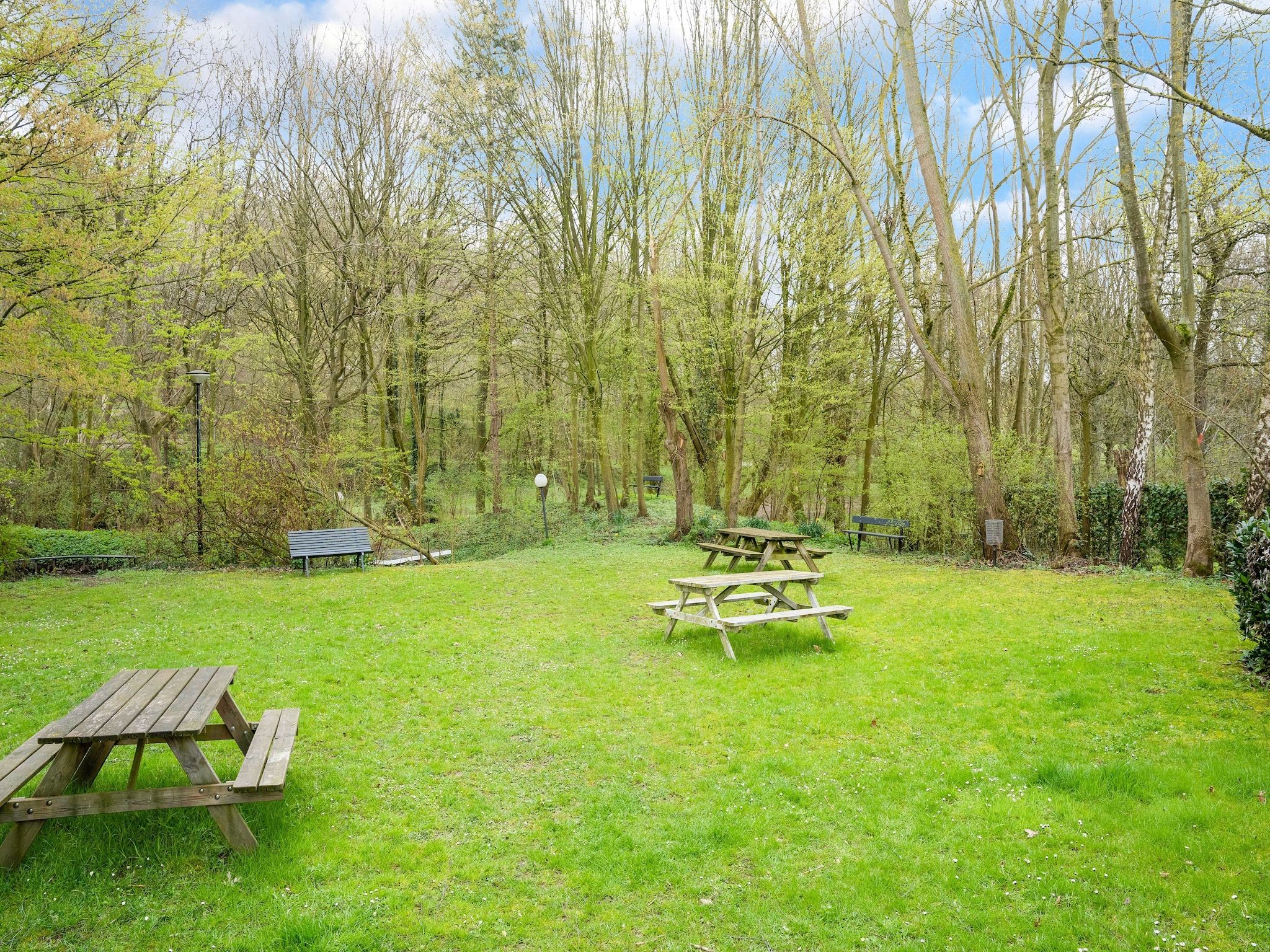 De tuin van Vliek 14P in Ulestraten