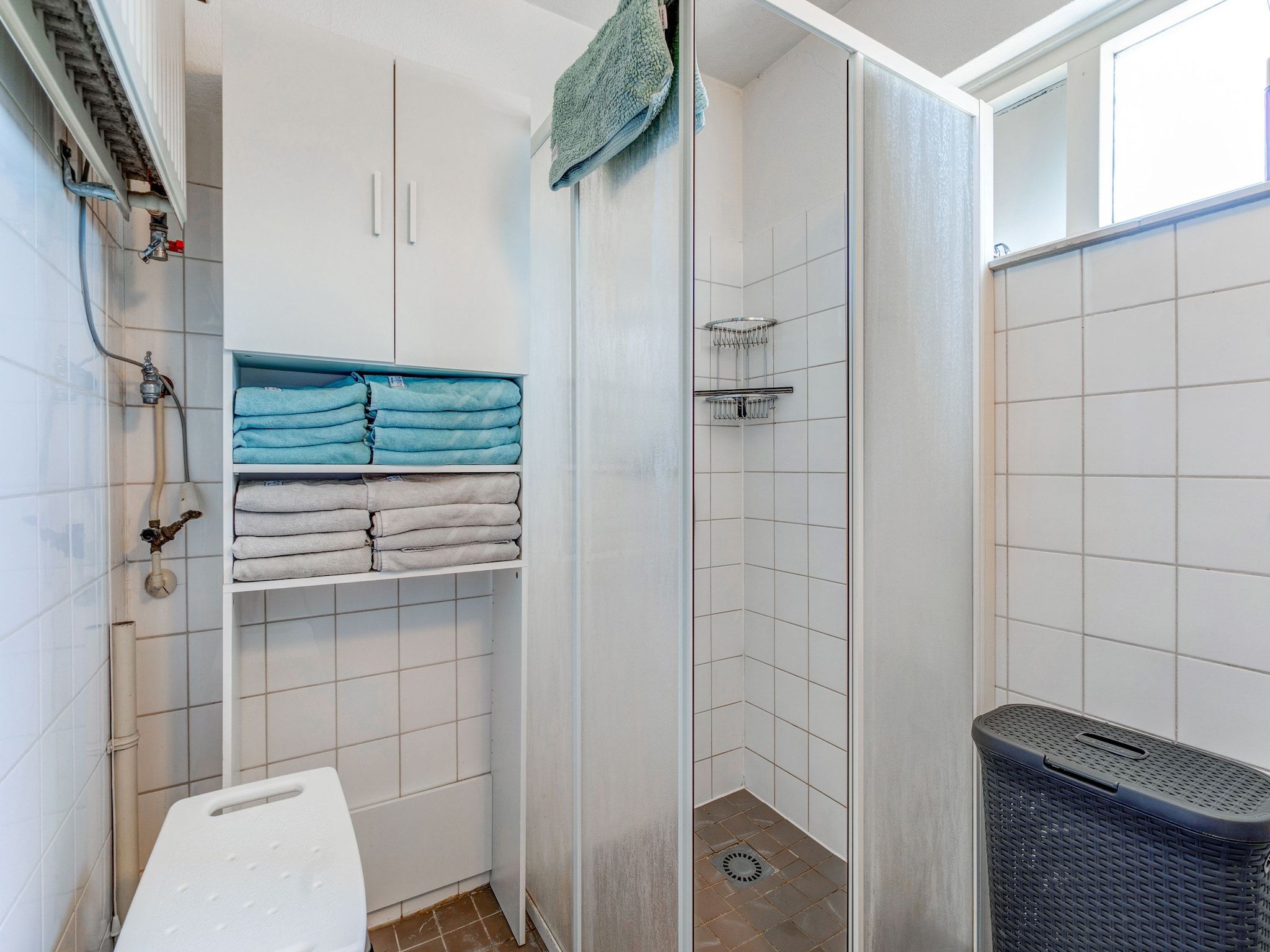De badkamer van Gezellig  appartement in centrum Leeuwarden in Leeuwarden