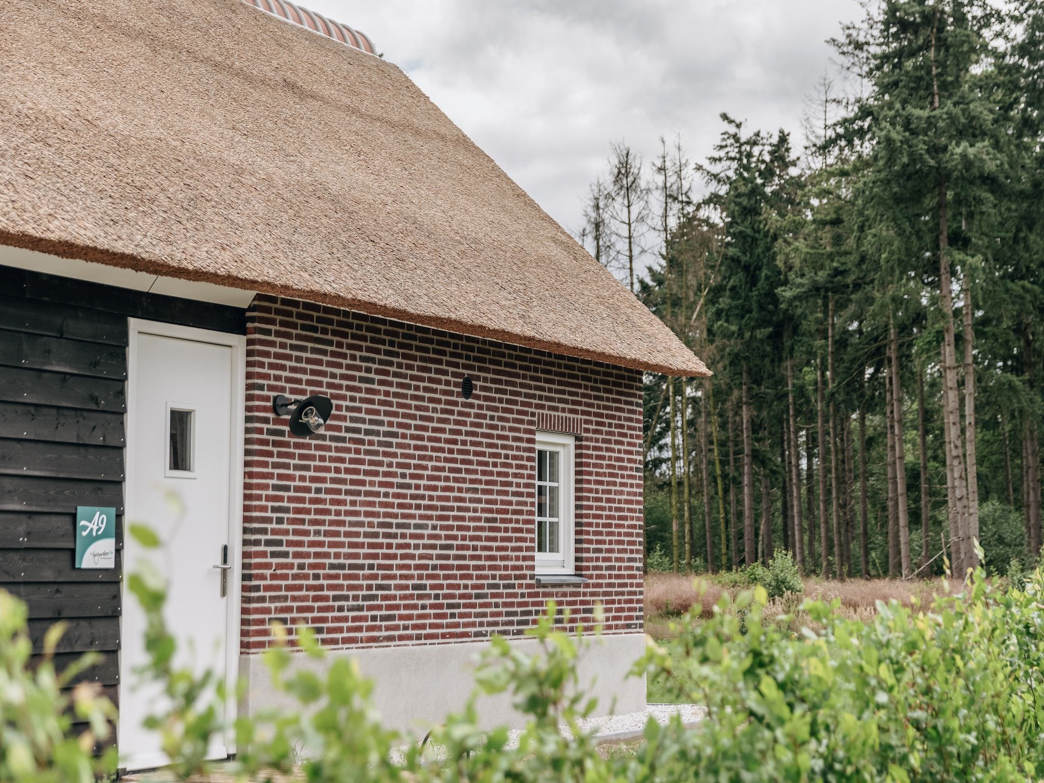 De buitenkant van Vakantiepark De Heihorsten 1 in Someren