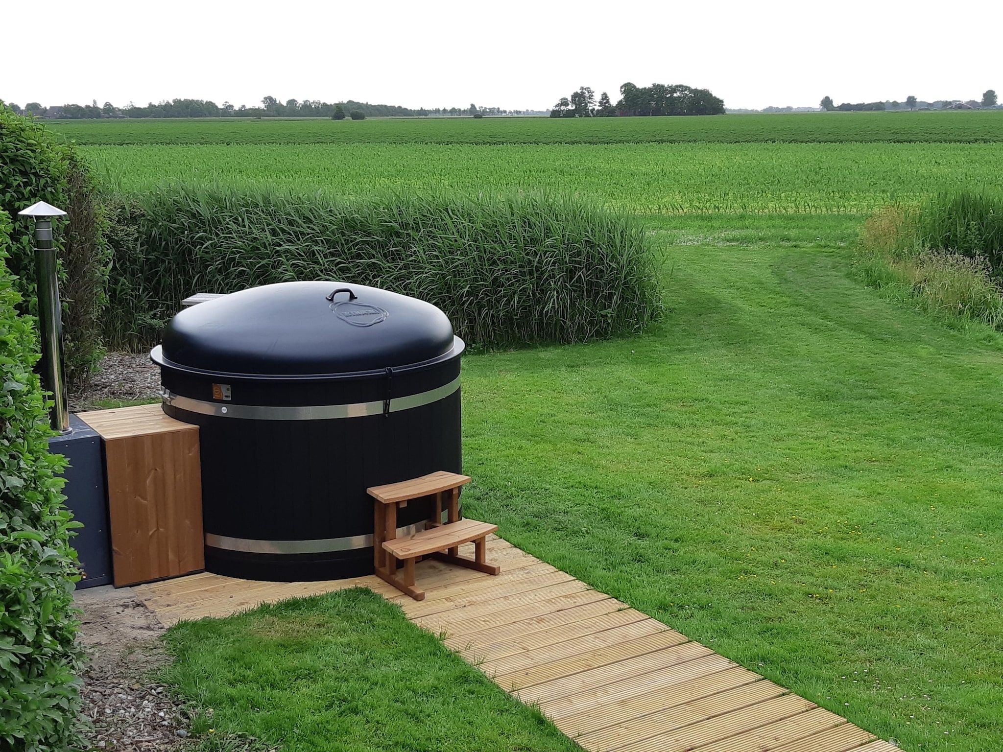 De tuin van Wol Thus in Paesens