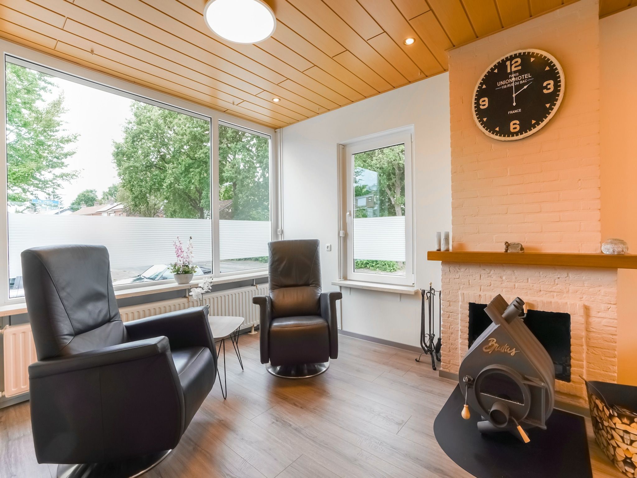 De woonkamer van Vakantiewoning De Linge in Kerkrade