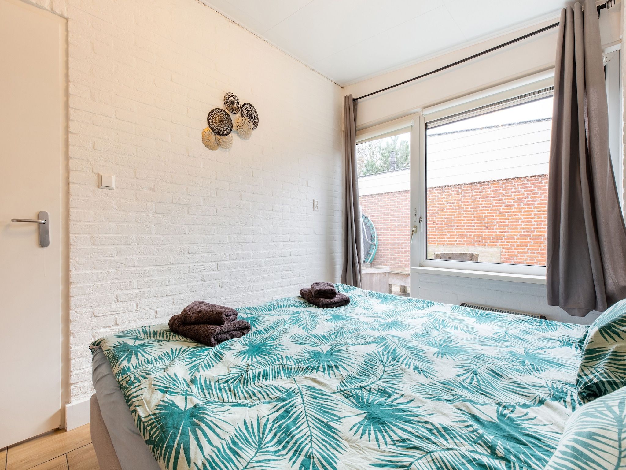 Een slaapkamer van De Tulp in Noordwijkerhout