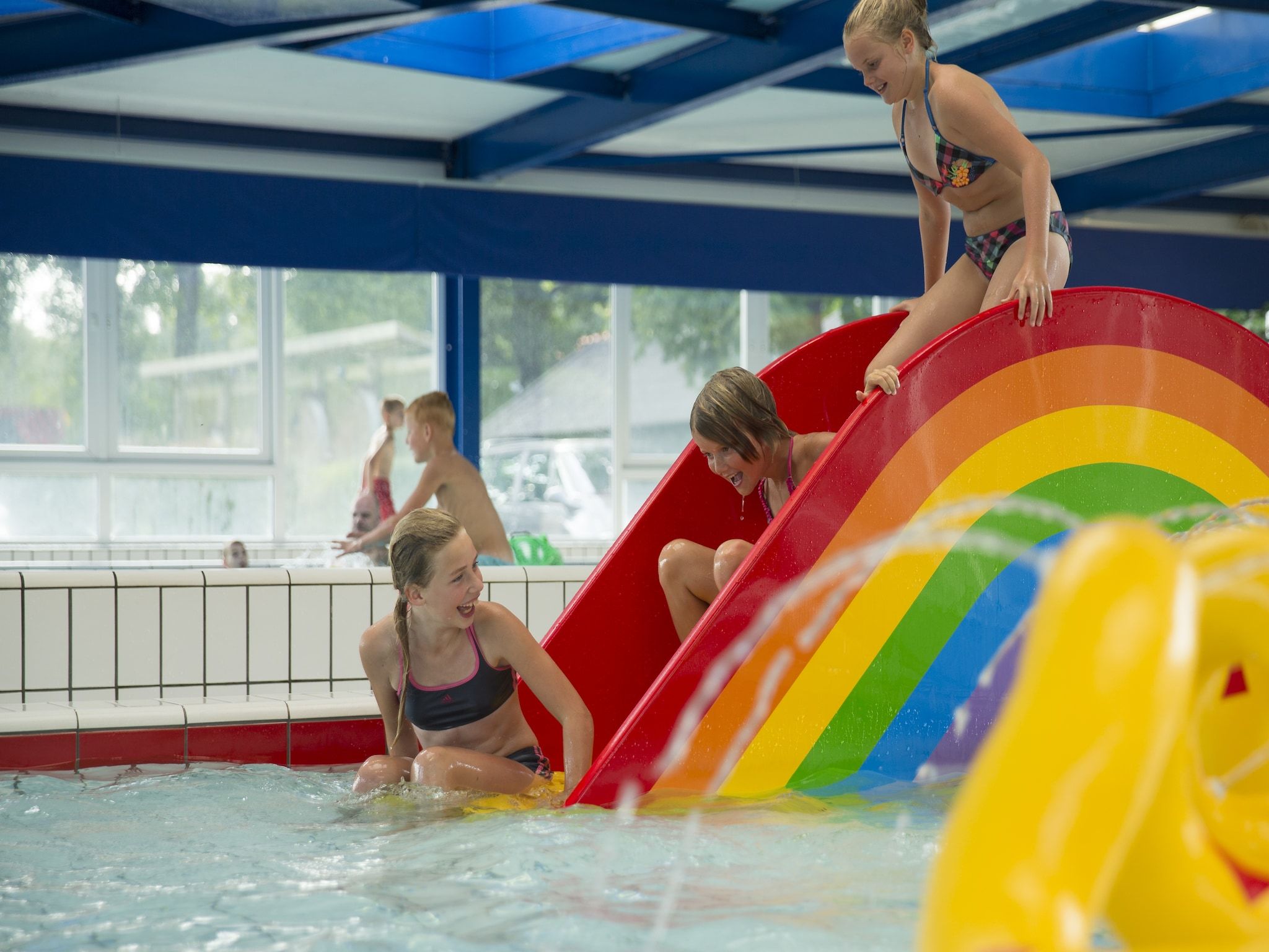 Parkfaciliteiten bij Vakantiepark Mölke 32 in Zuna