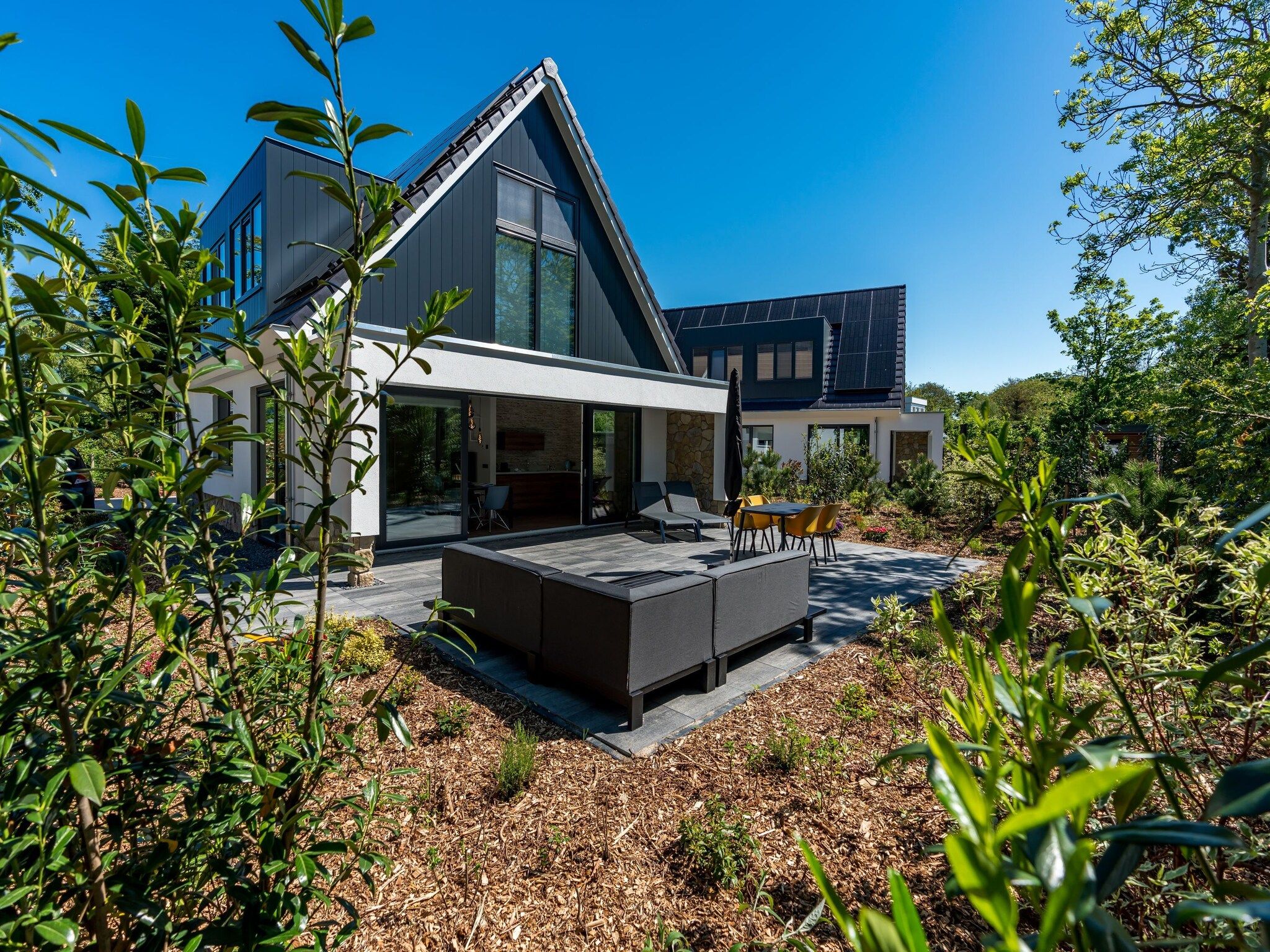 De buitenkant van De Grauwe Kiekendief Wellness in Den Burg