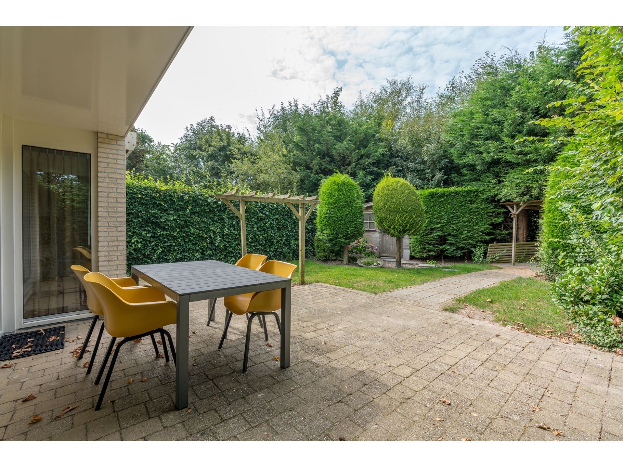 Het terras van Zilte Bries in De Koog Texel