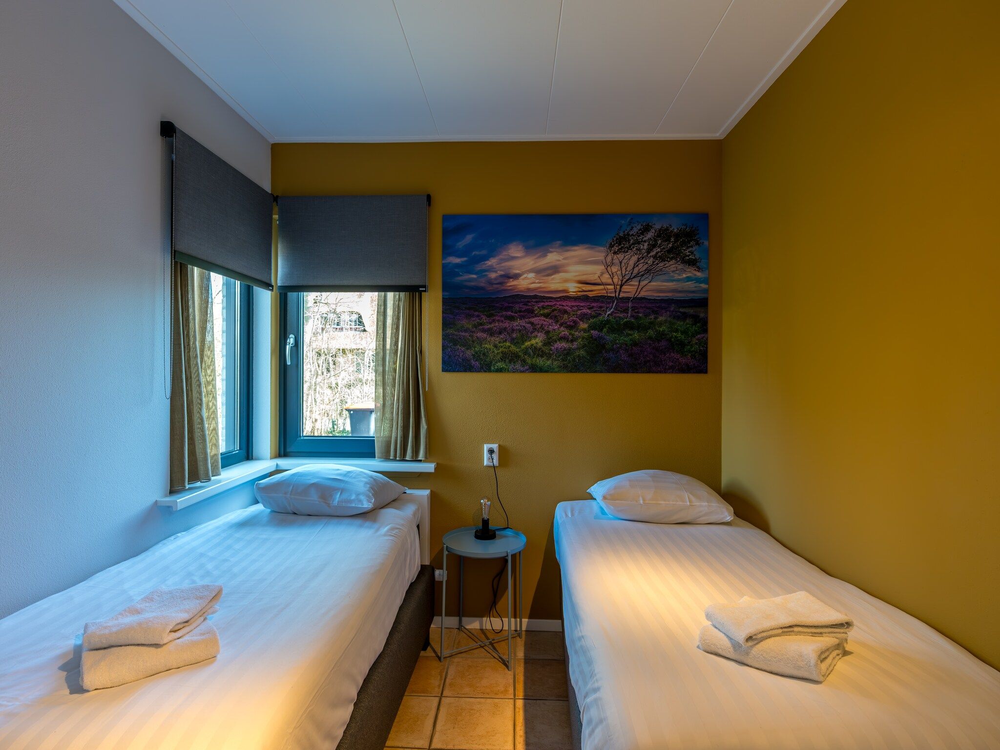 Een slaapkamer van Zilte Bries in De Koog