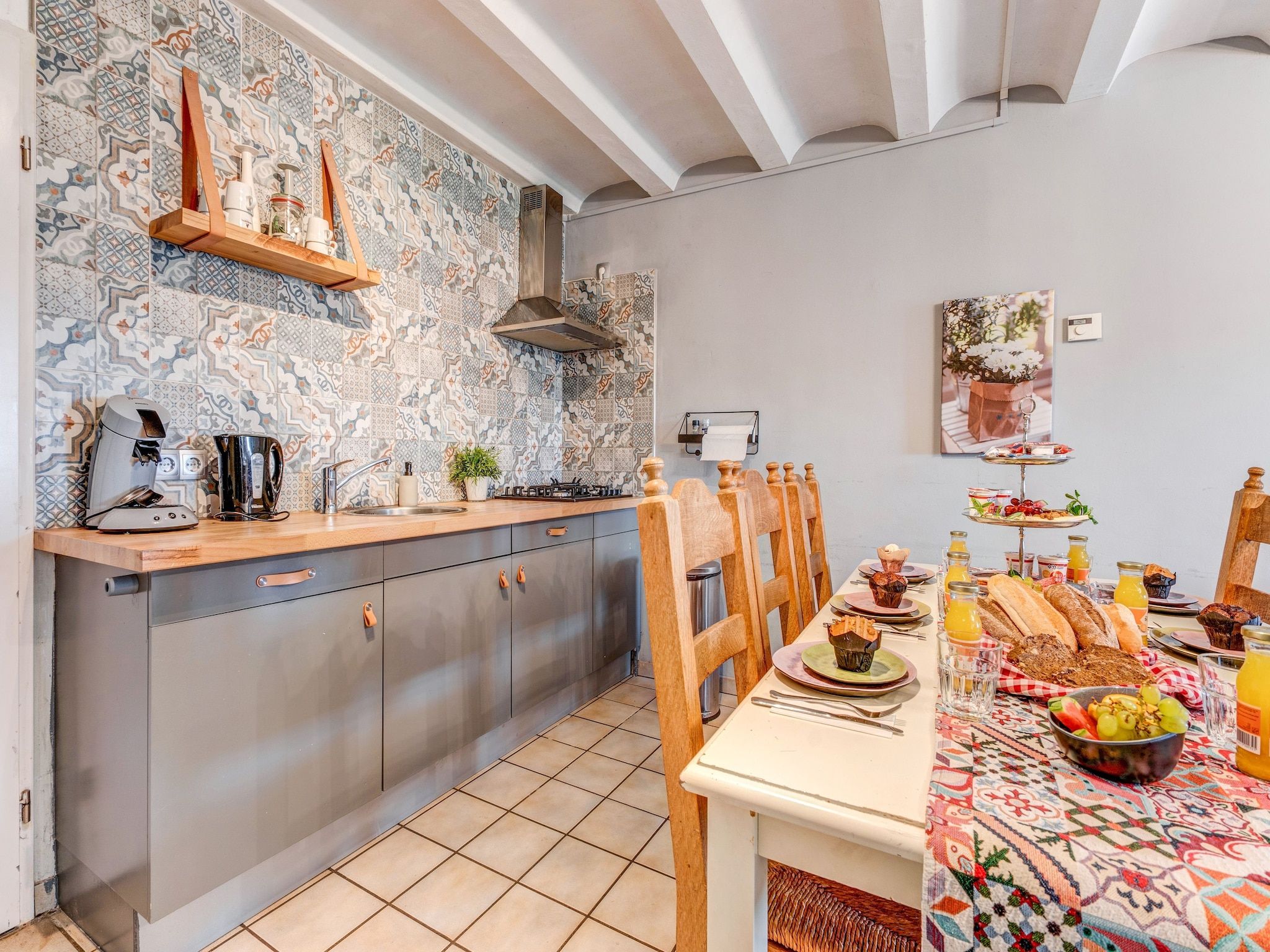 De keuken van Valleyview Cottages - NR15 in Ubachsberg