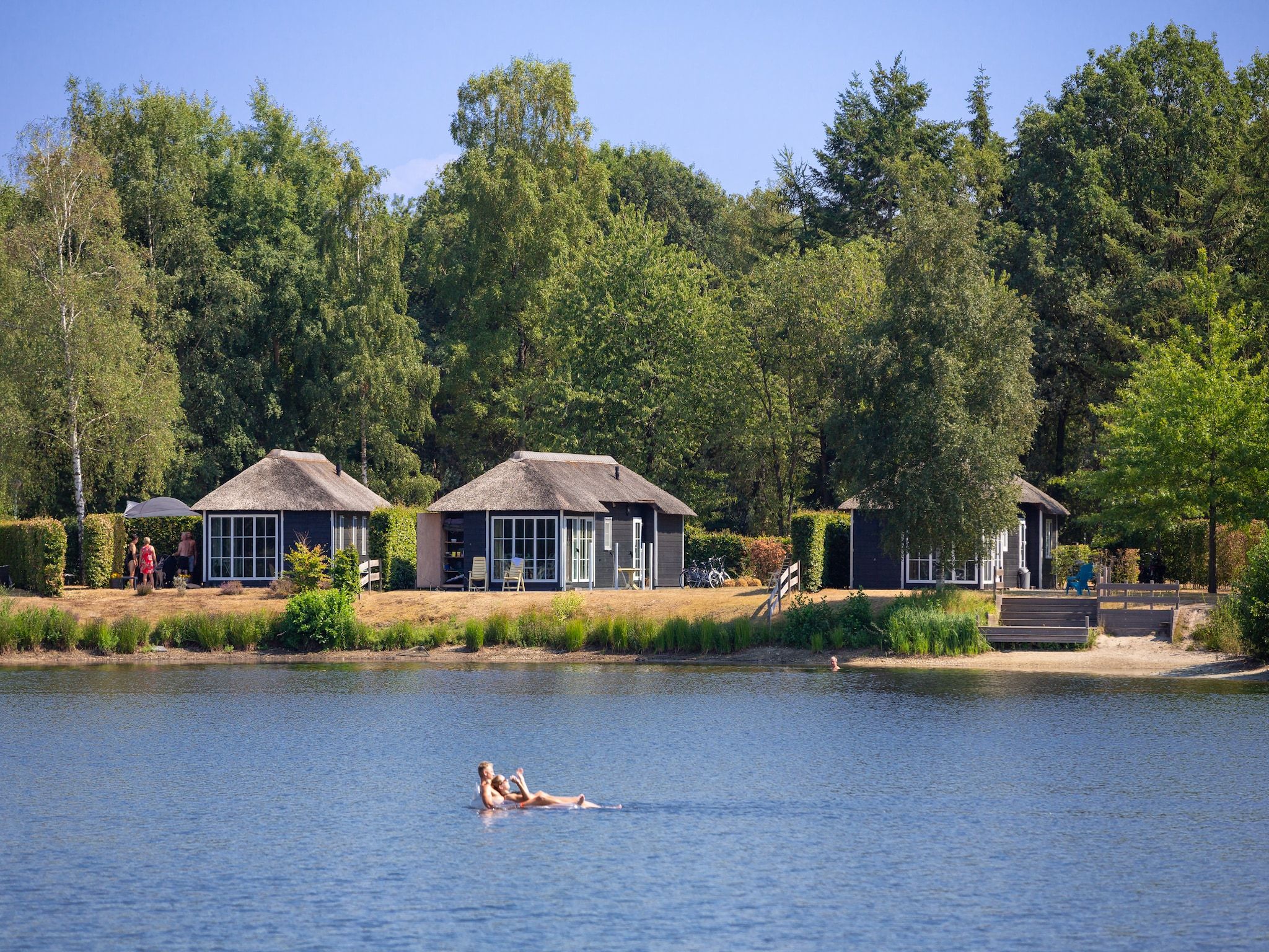 Parkfaciliteiten bij Recreatiepark Tolplas 17 in Hoge Hexel