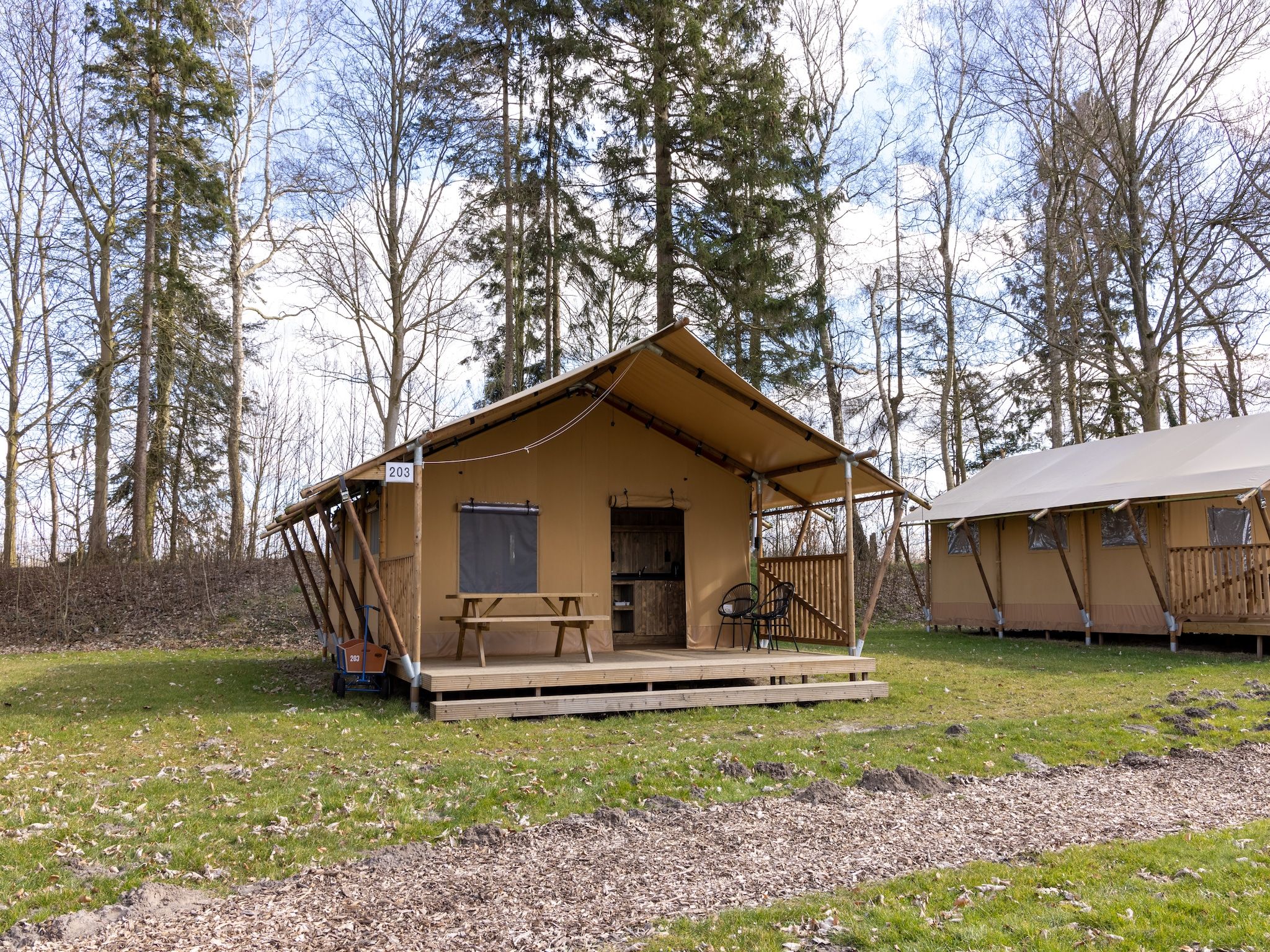 De buitenkant van Hunzepark 15 in Gasselternijveen