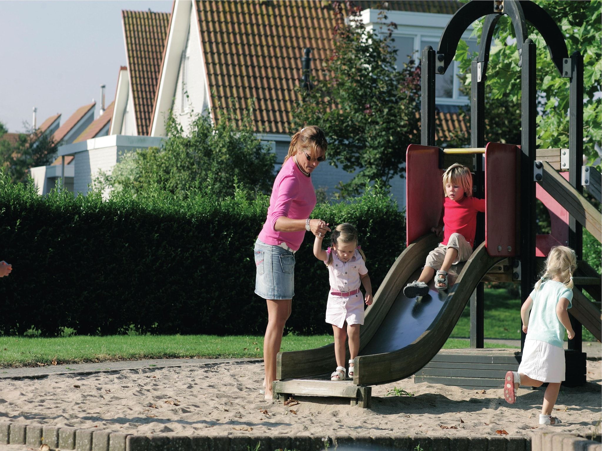 Parkfaciliteiten bij Vakantiepark Zeeland Village 1 in Scharendijke