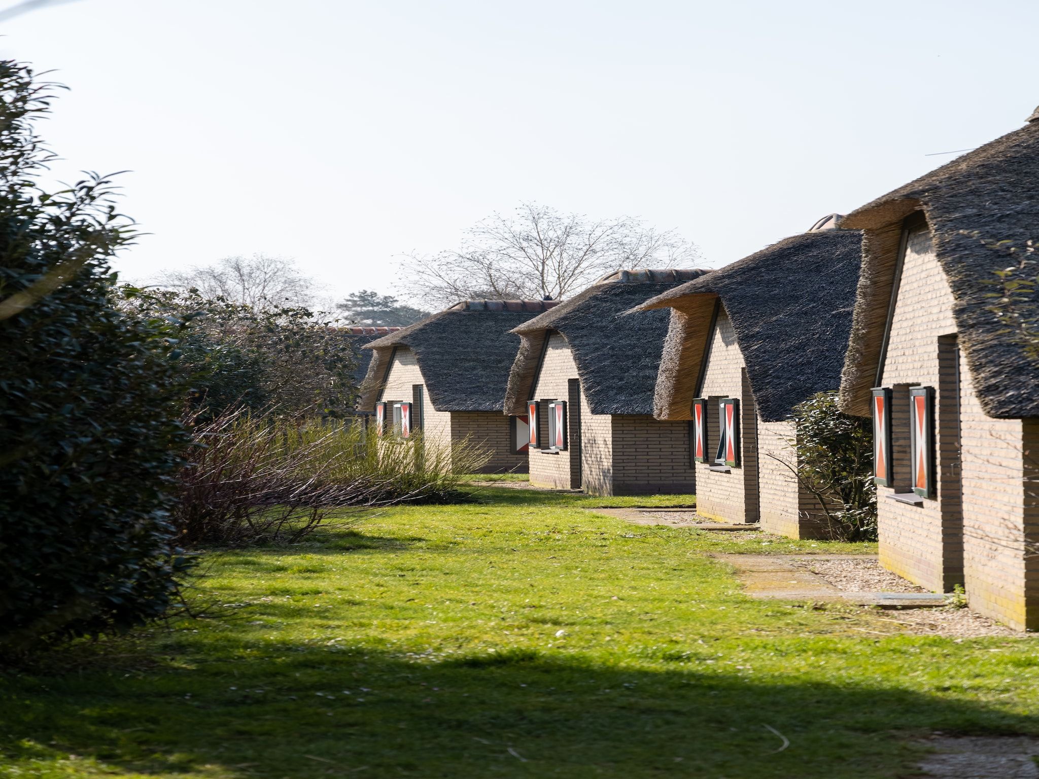 De buitenkant van De Veluwse Hoevegaerde 1 in Putten