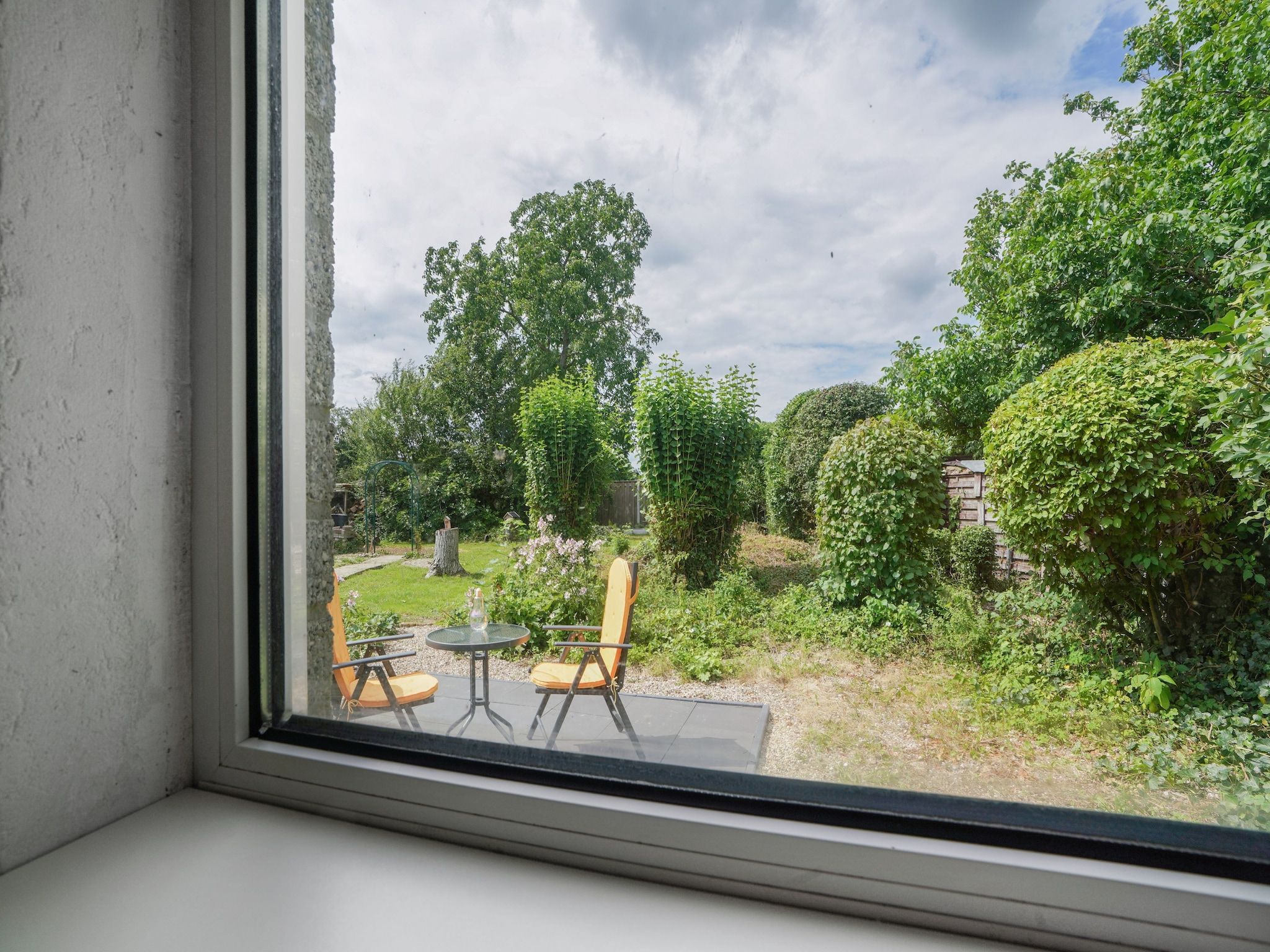 Het uitzicht vanaf Casa Acacia in Landgraaf