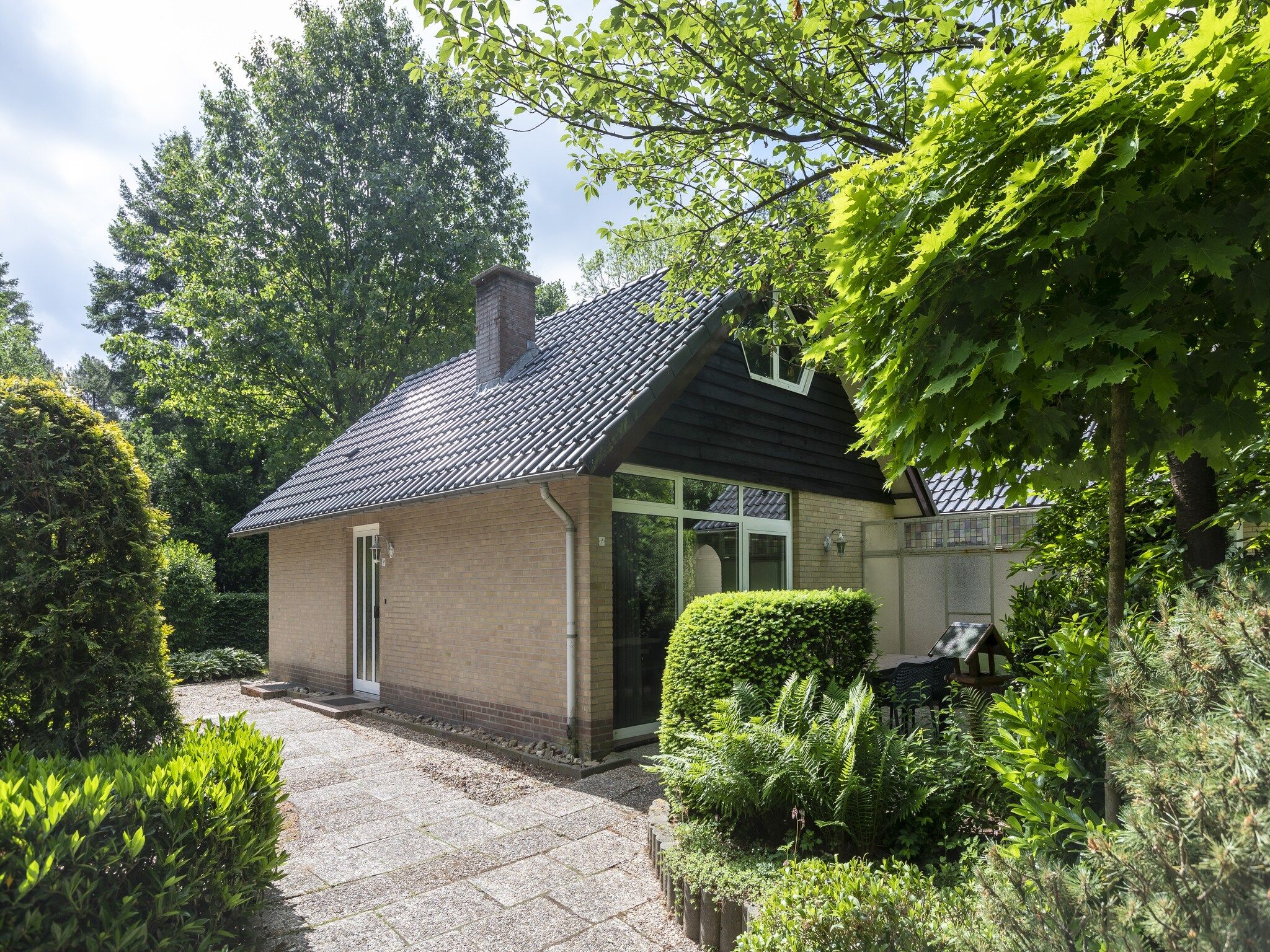 De buitenkant van Vakantie bij Meeussen - Schuttersoord 2 in Mook