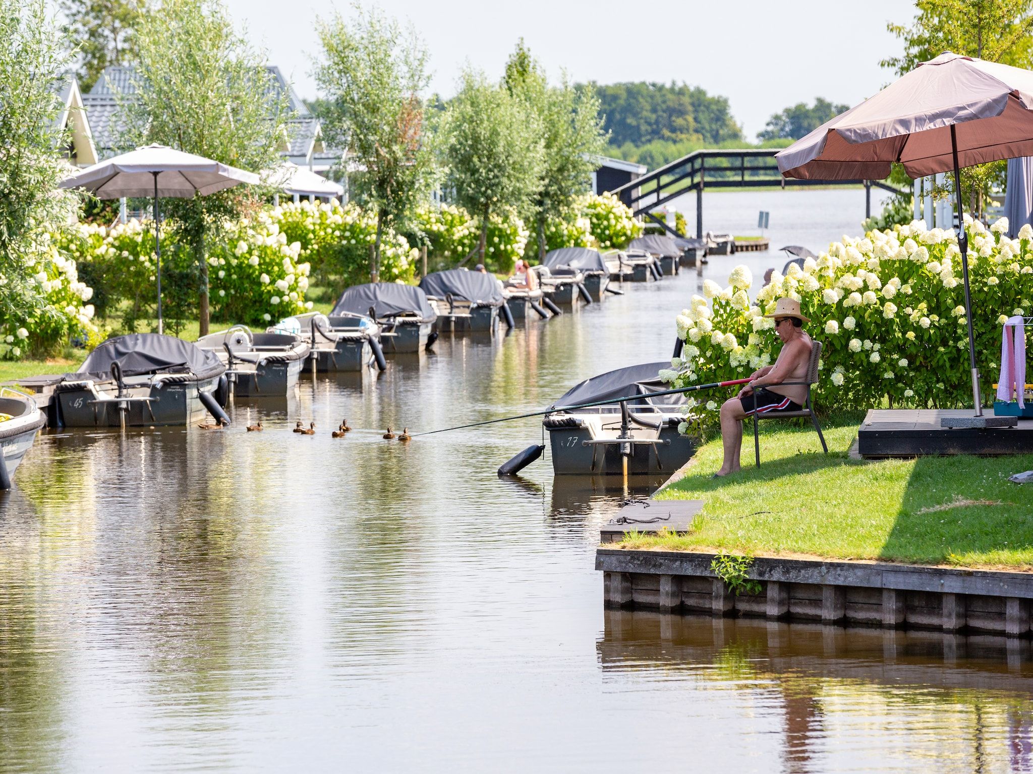 Parkfaciliteiten bij Vakantiepark Giethoorn 7 in Giethoorn