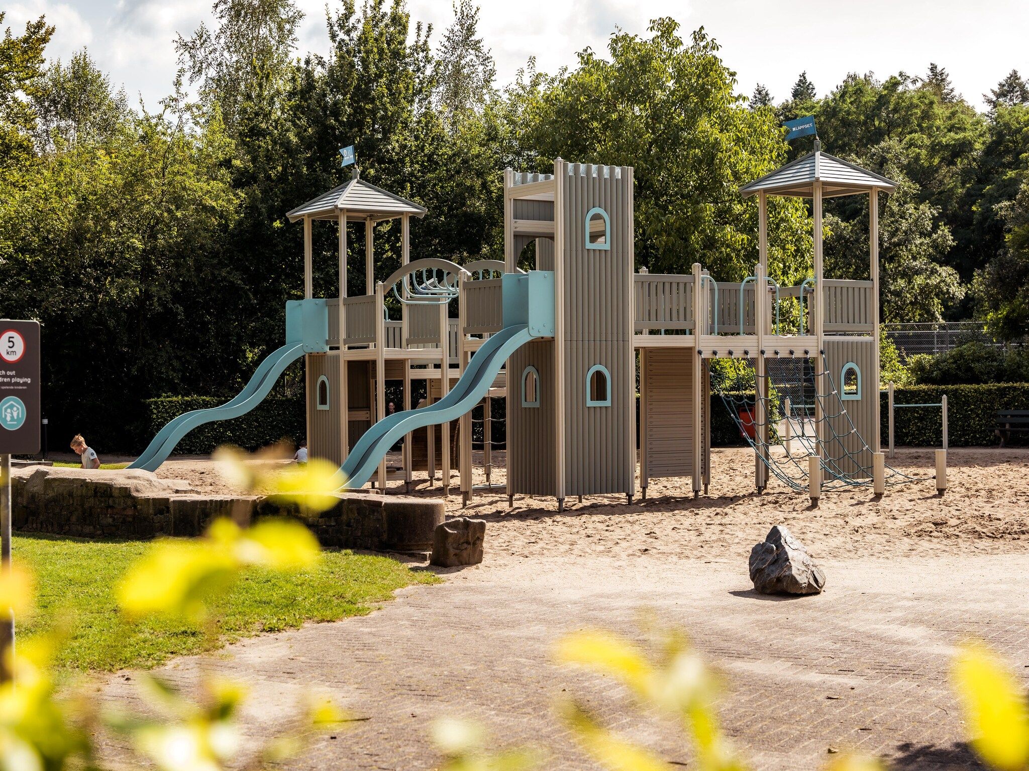 Parkfaciliteiten bij Bospark de Schaapskooi 9 in Wissel/Epe